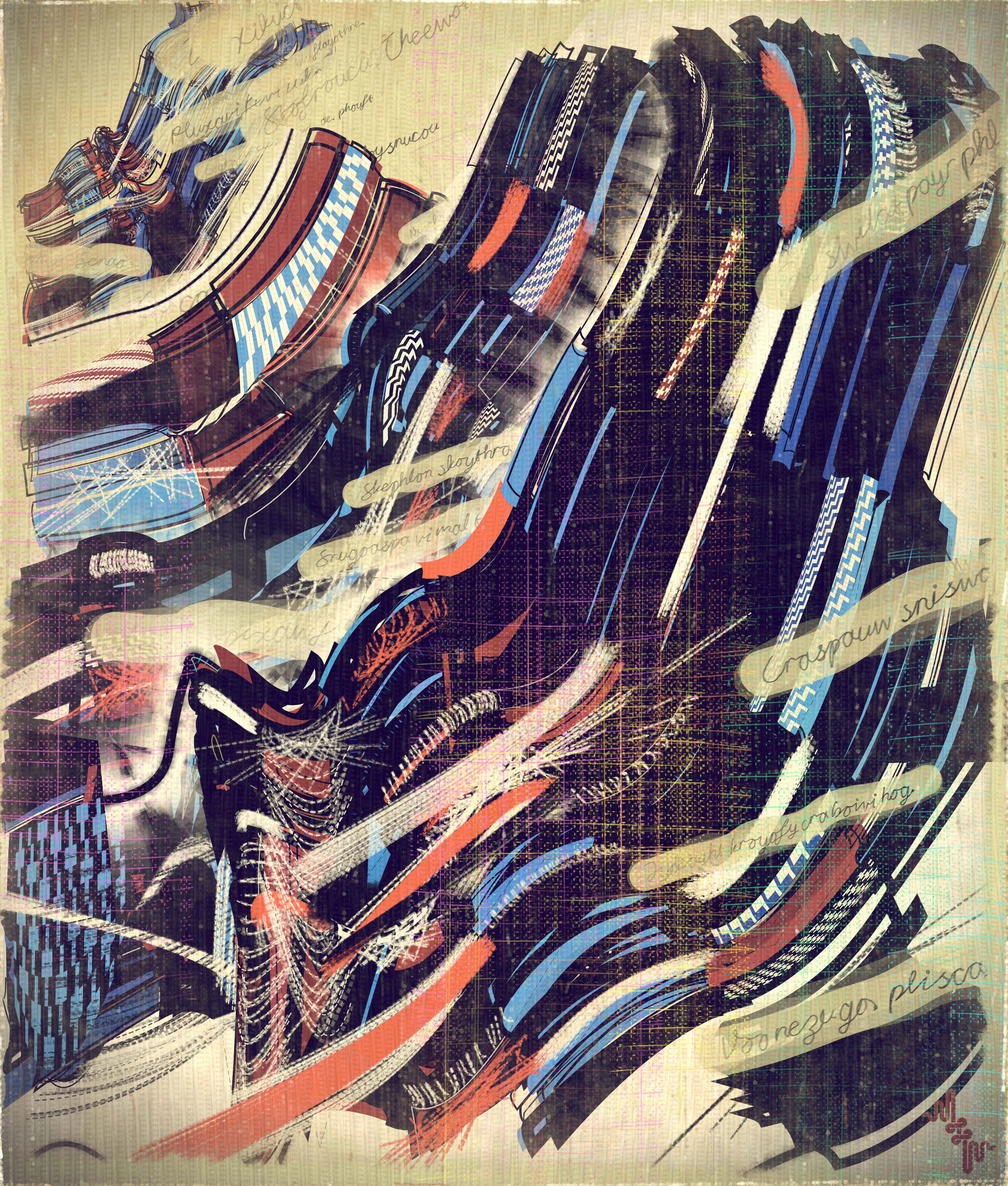 Amplitudes of Canvas #1000332