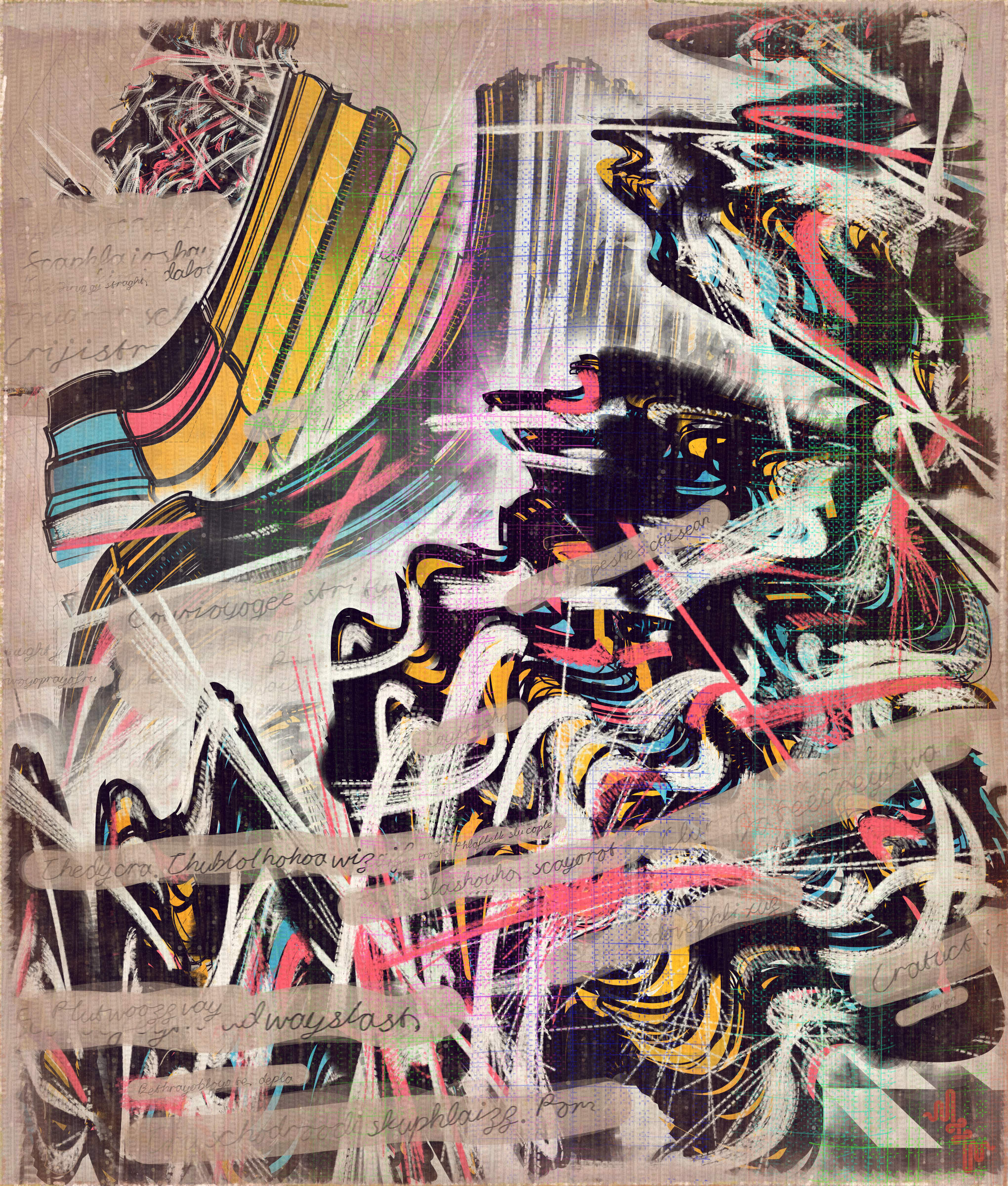Amplitudes of Canvas #1000333