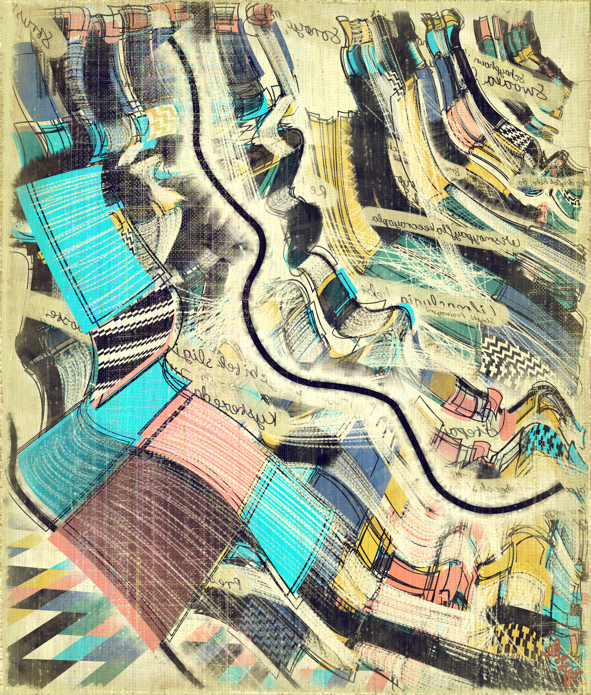 Amplitudes of Canvas #1000337