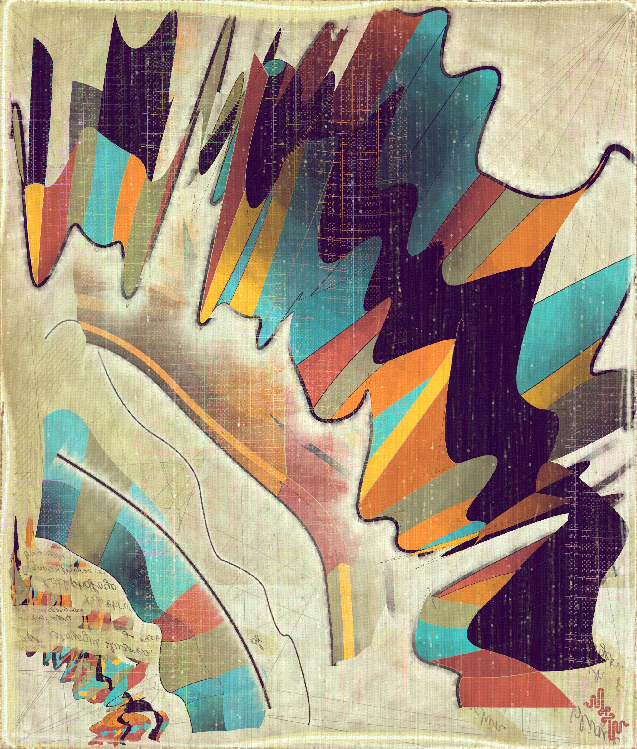 Amplitudes of Canvas #1000339