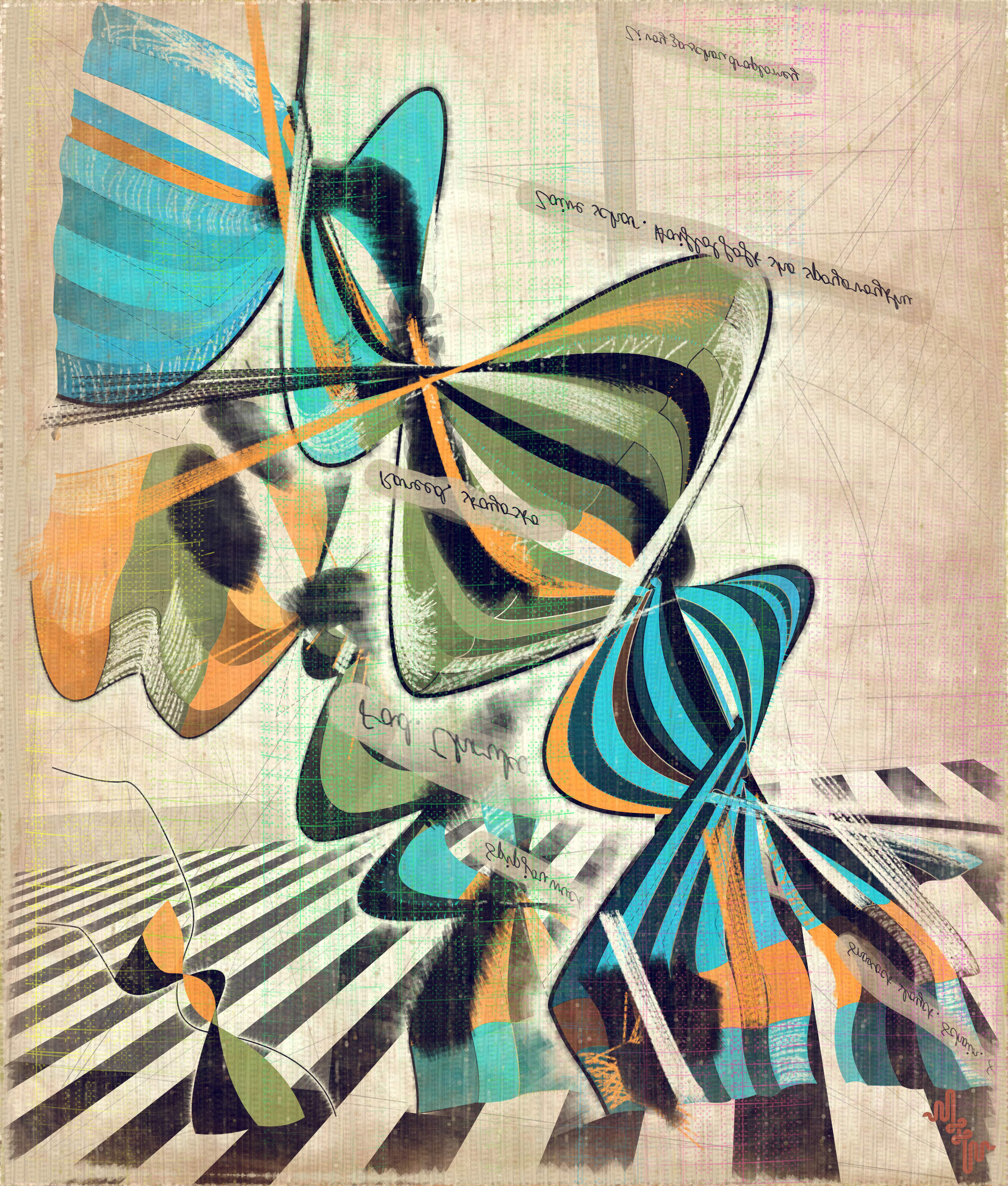 Amplitudes of Canvas #1000341