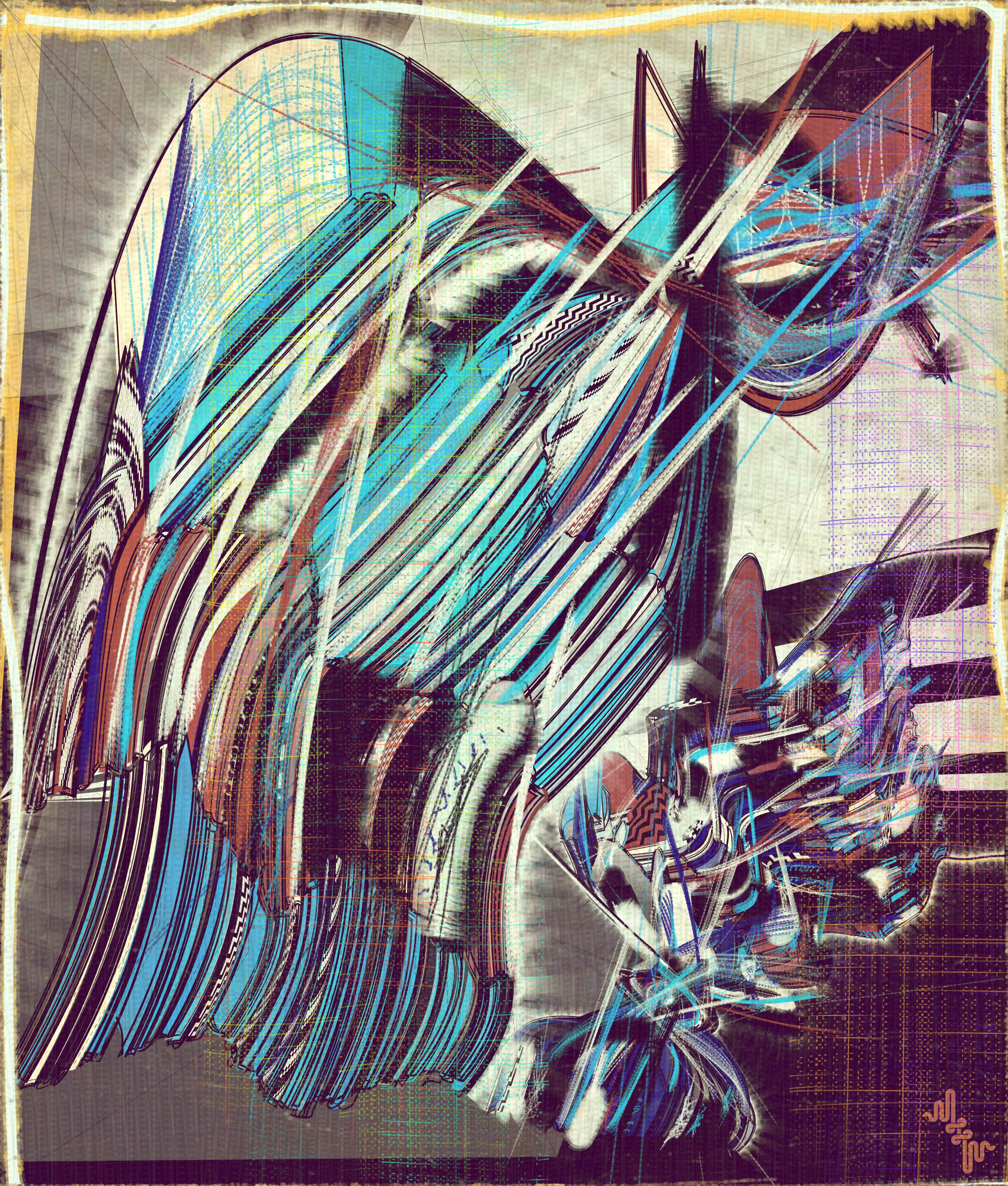Amplitudes of Canvas #1000342