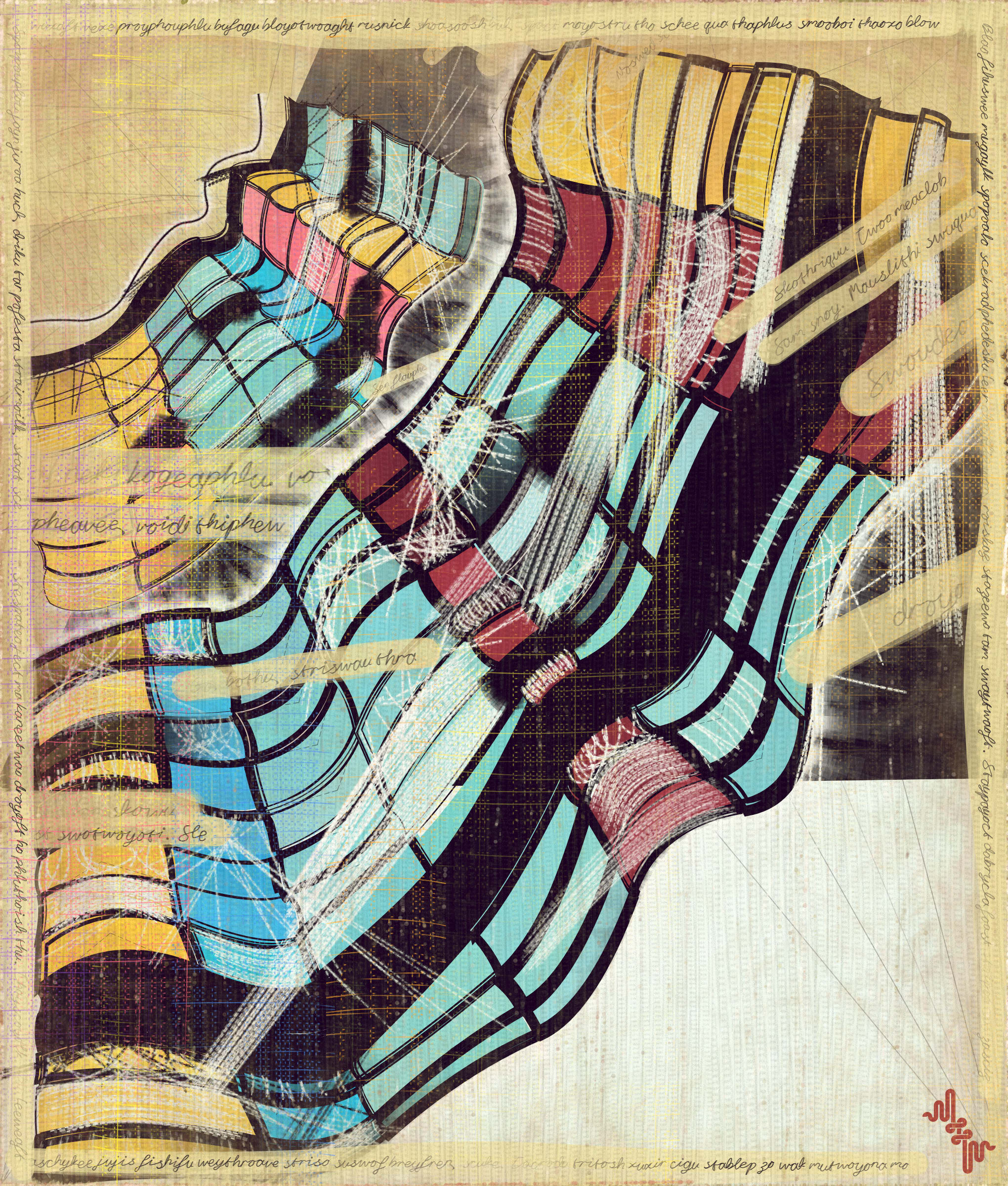 Amplitudes of Canvas #1000343