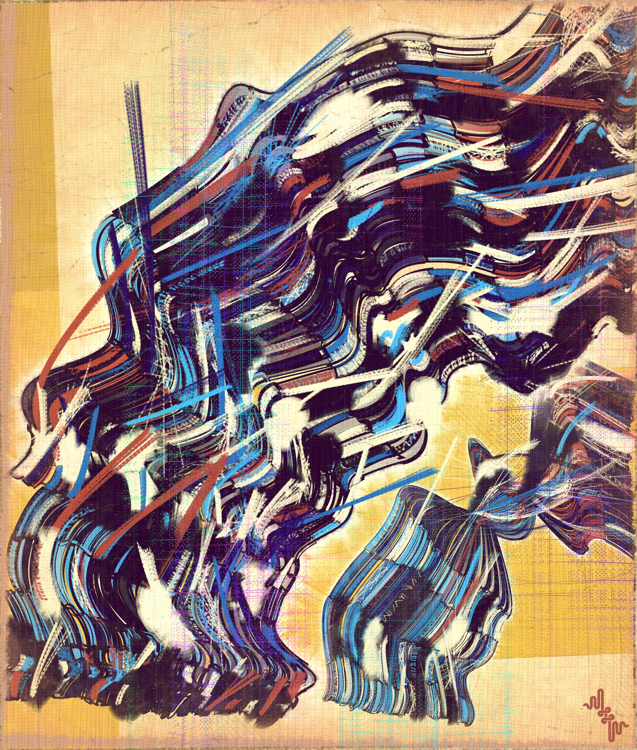 Amplitudes of Canvas #1000344