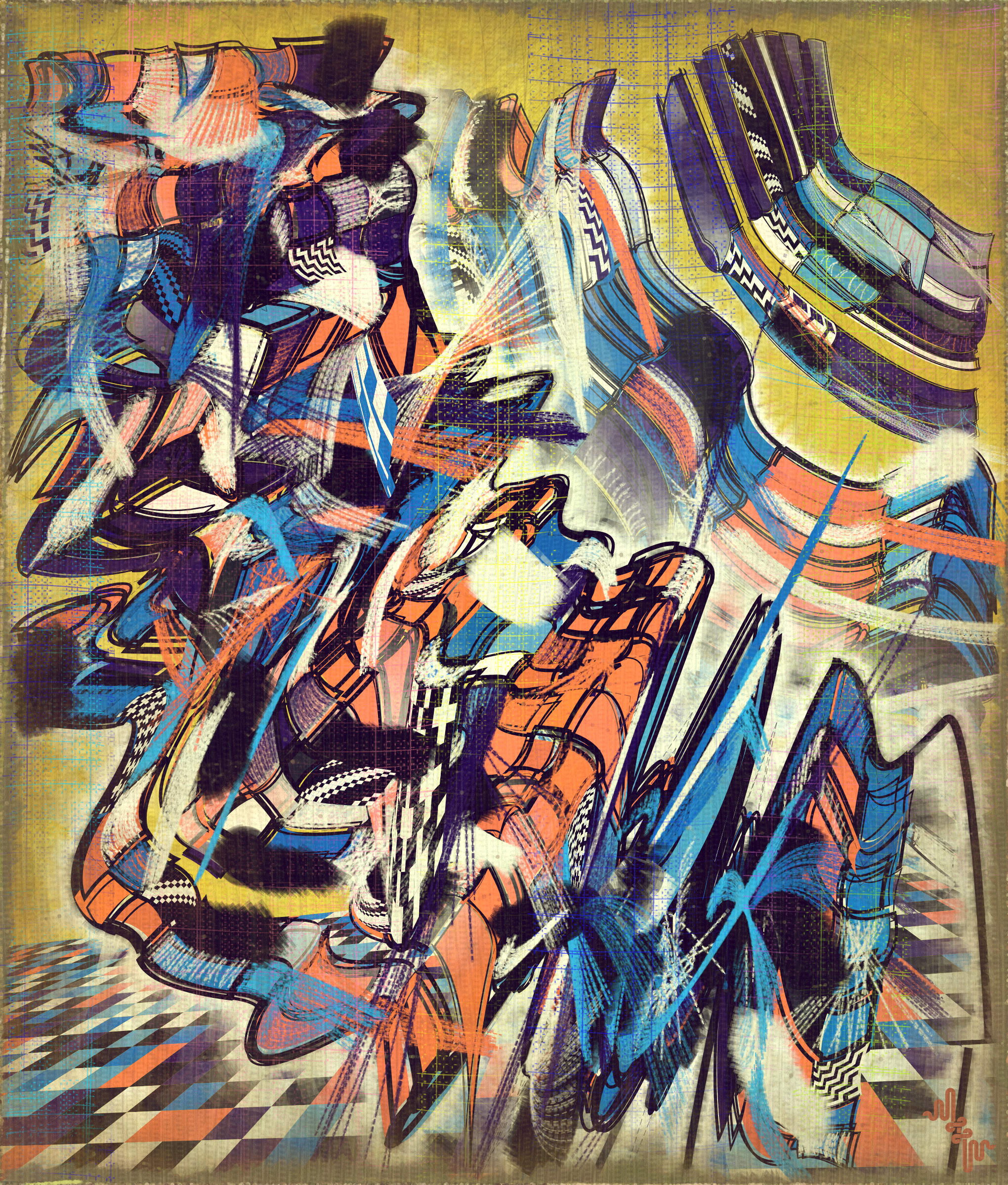 Amplitudes of Canvas #1000347