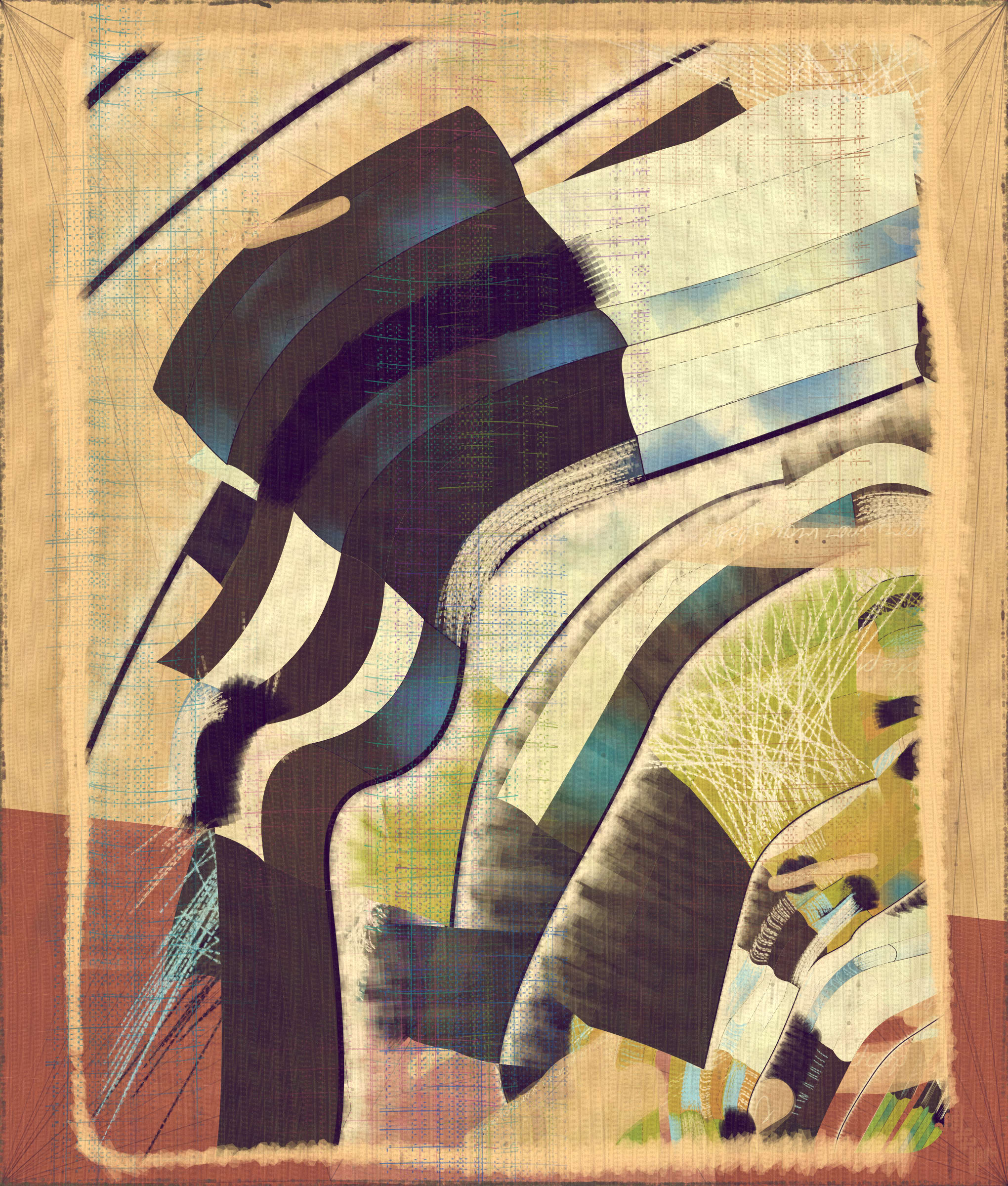 Amplitudes of Canvas #1000350