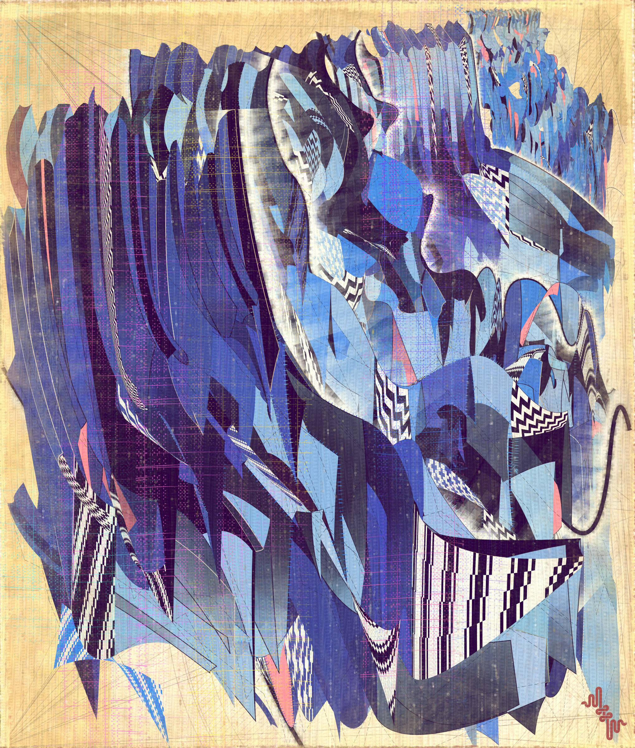 Amplitudes of Canvas #1000352