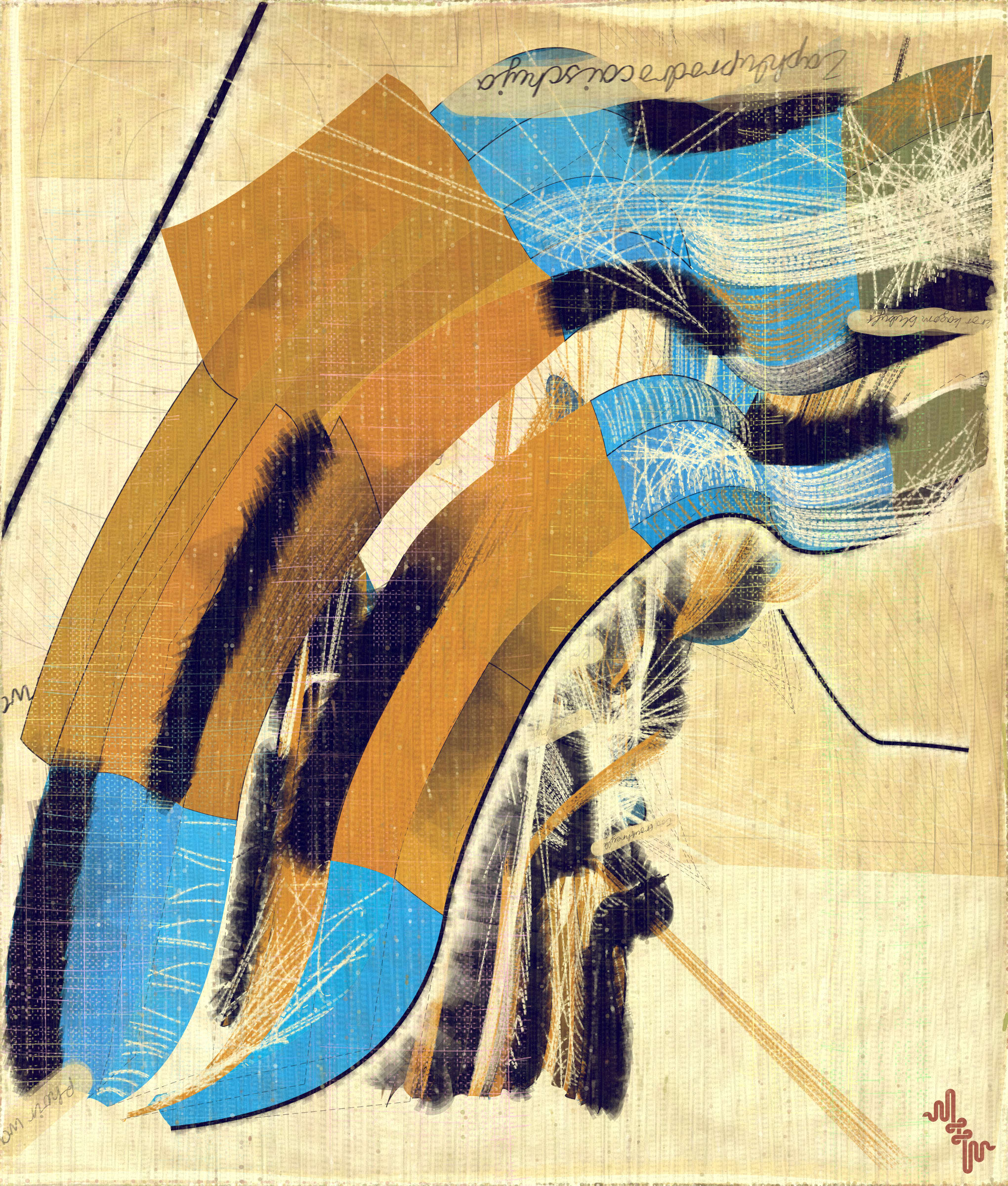 Amplitudes of Canvas #1000353