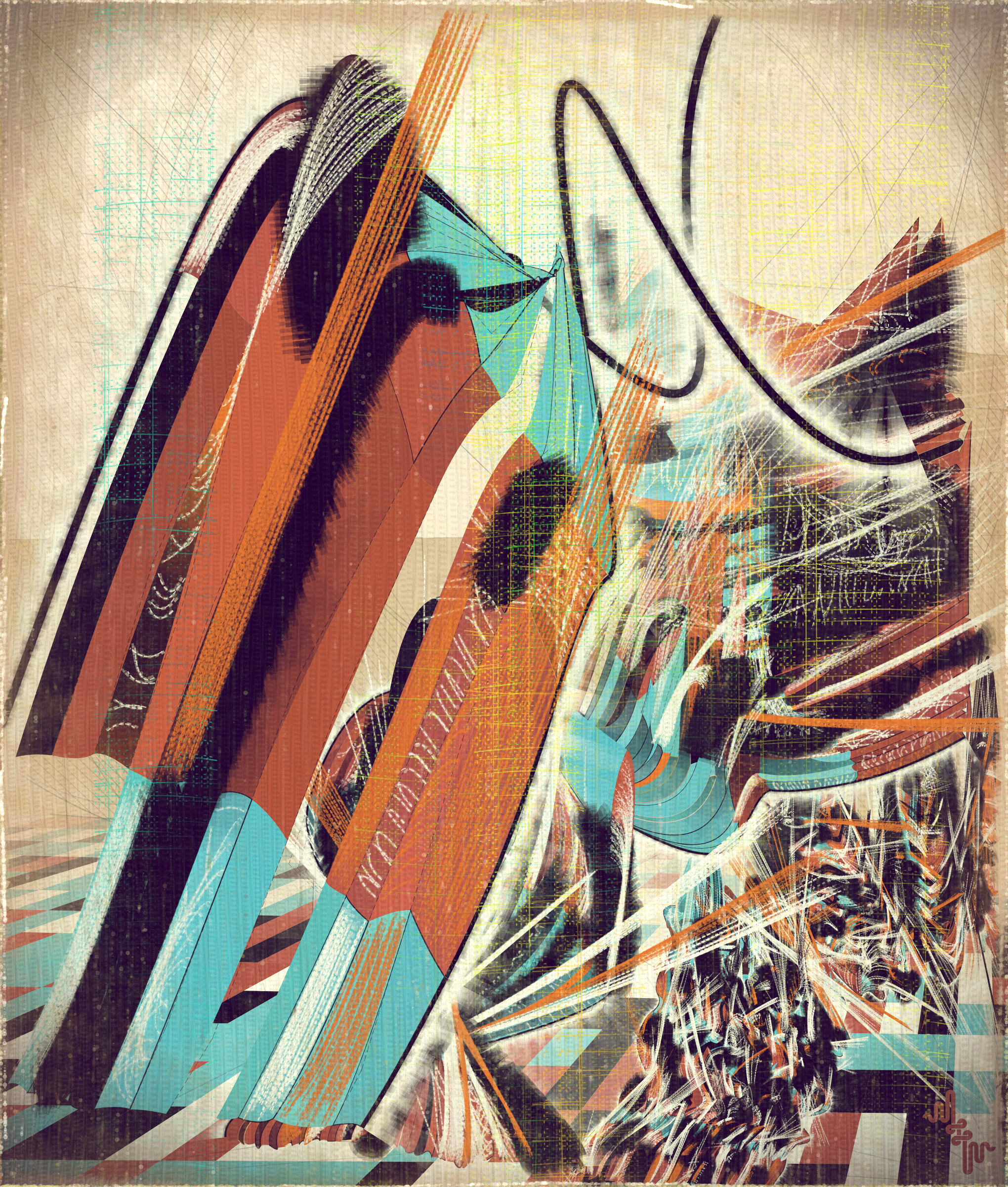 Amplitudes of Canvas #1000355