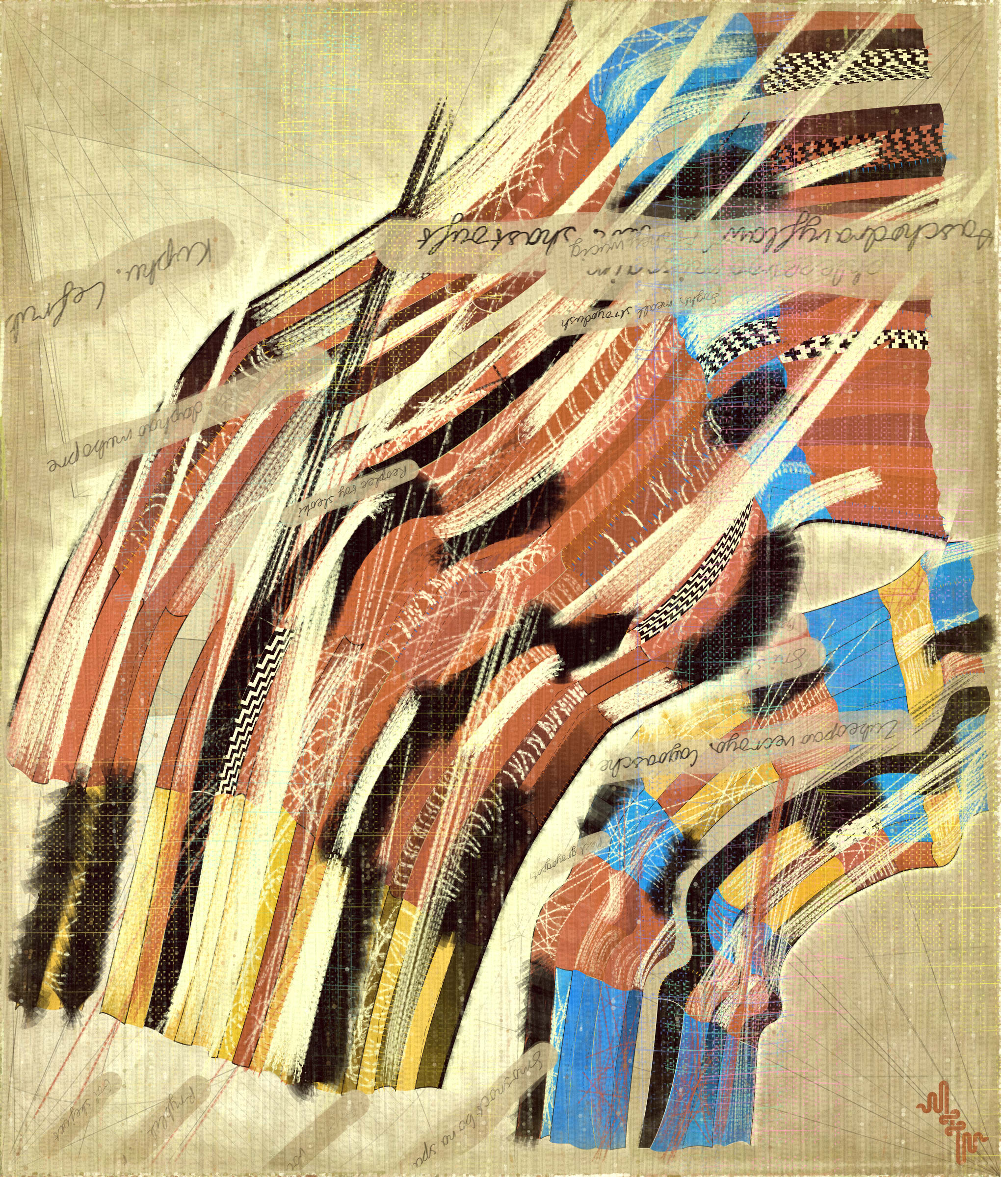 Amplitudes of Canvas #1000357