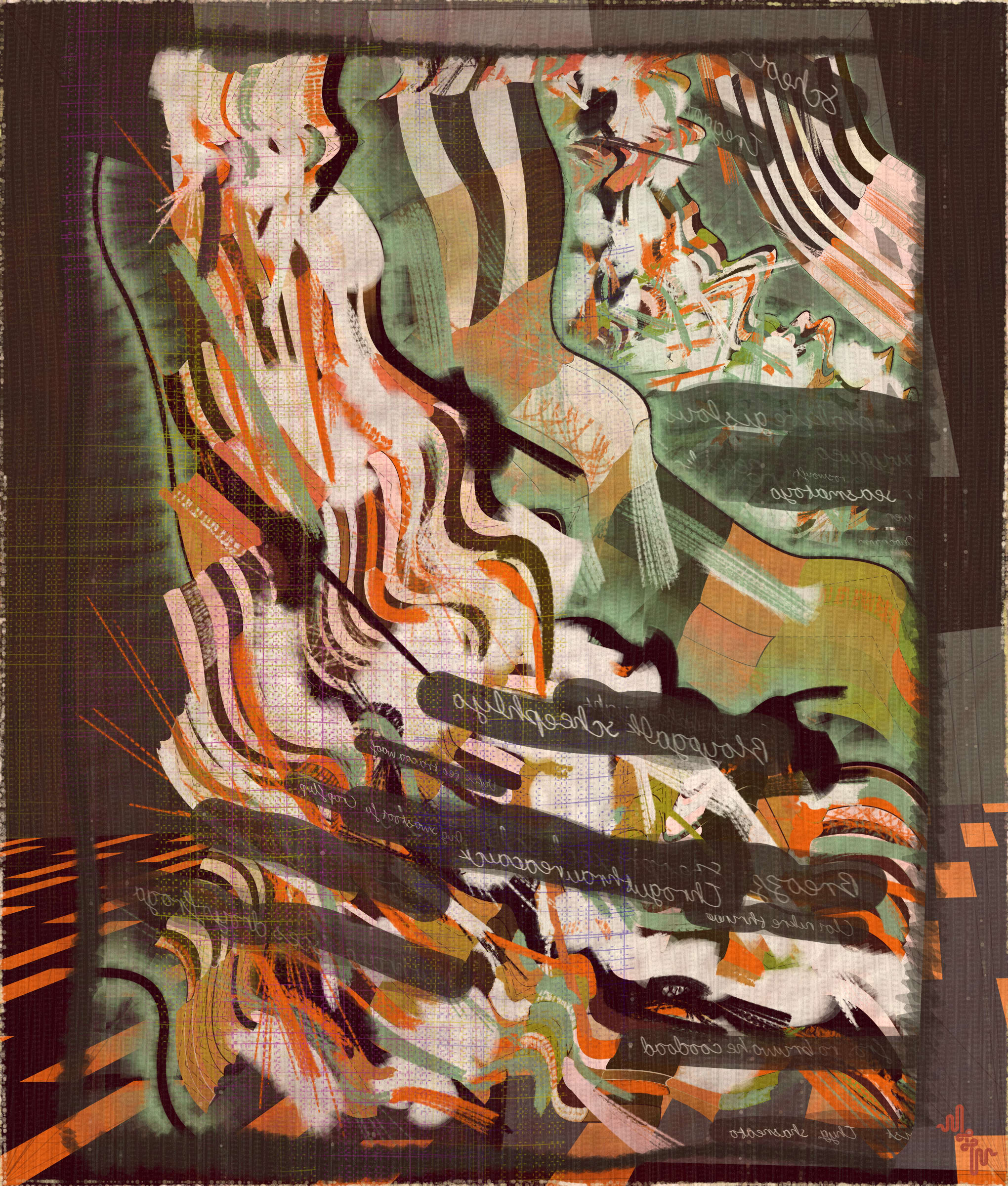 Amplitudes of Canvas #1000362
