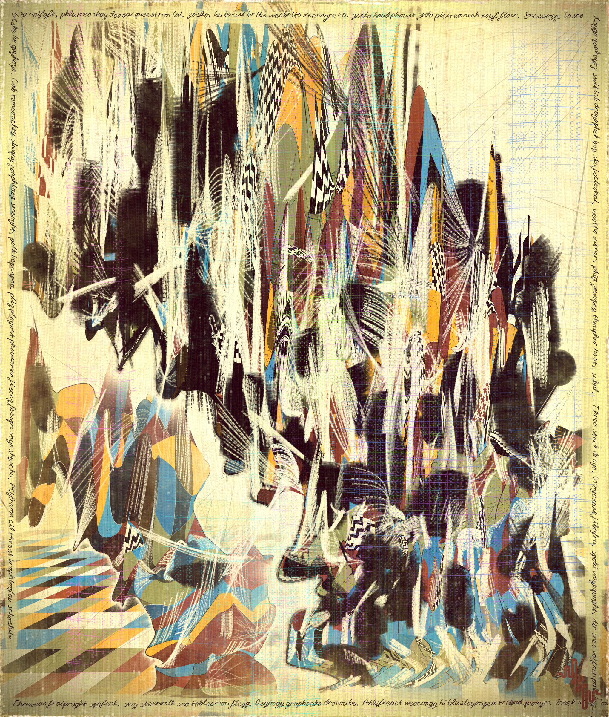 Amplitudes of Canvas #1000364