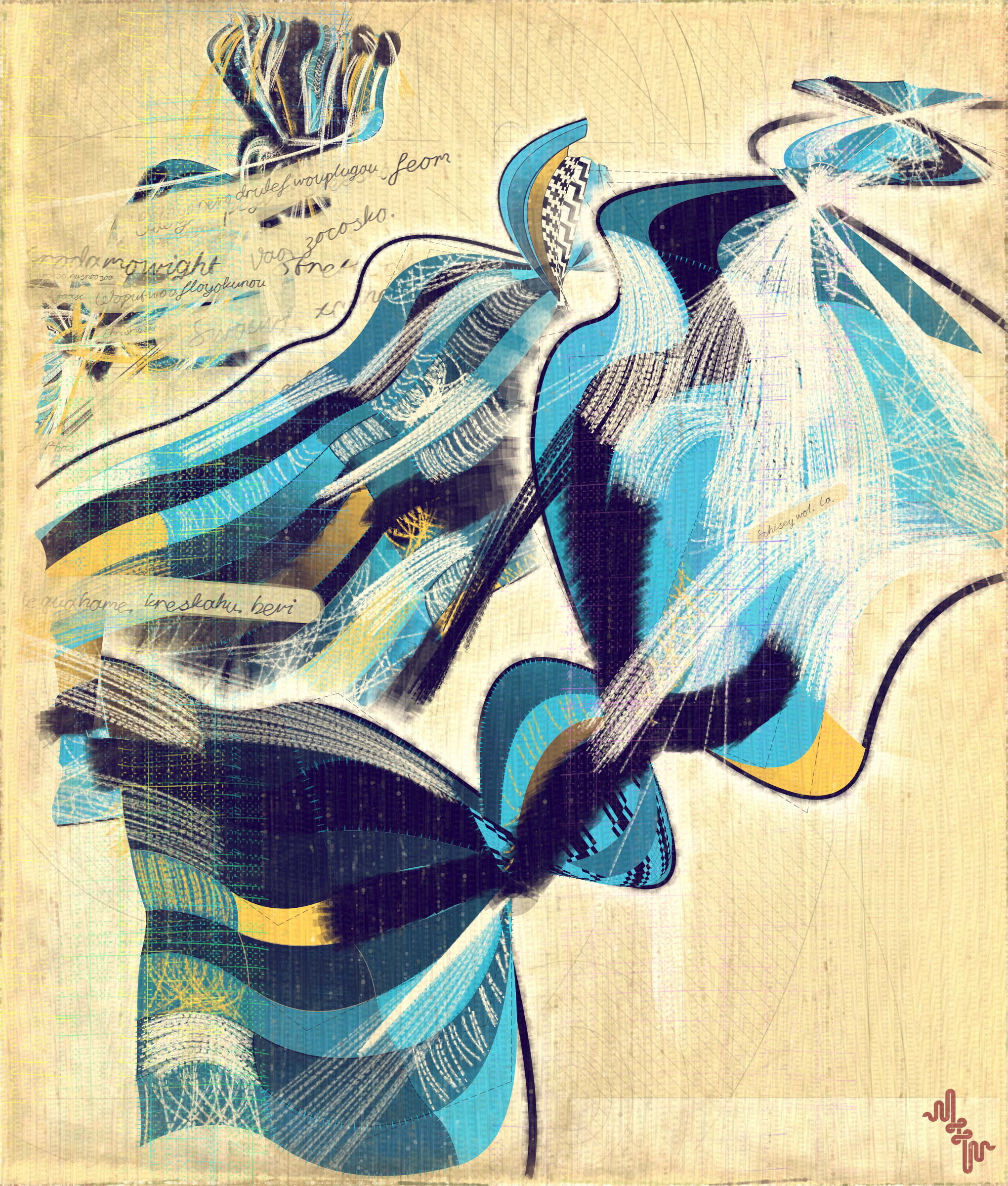Amplitudes of Canvas #1000371