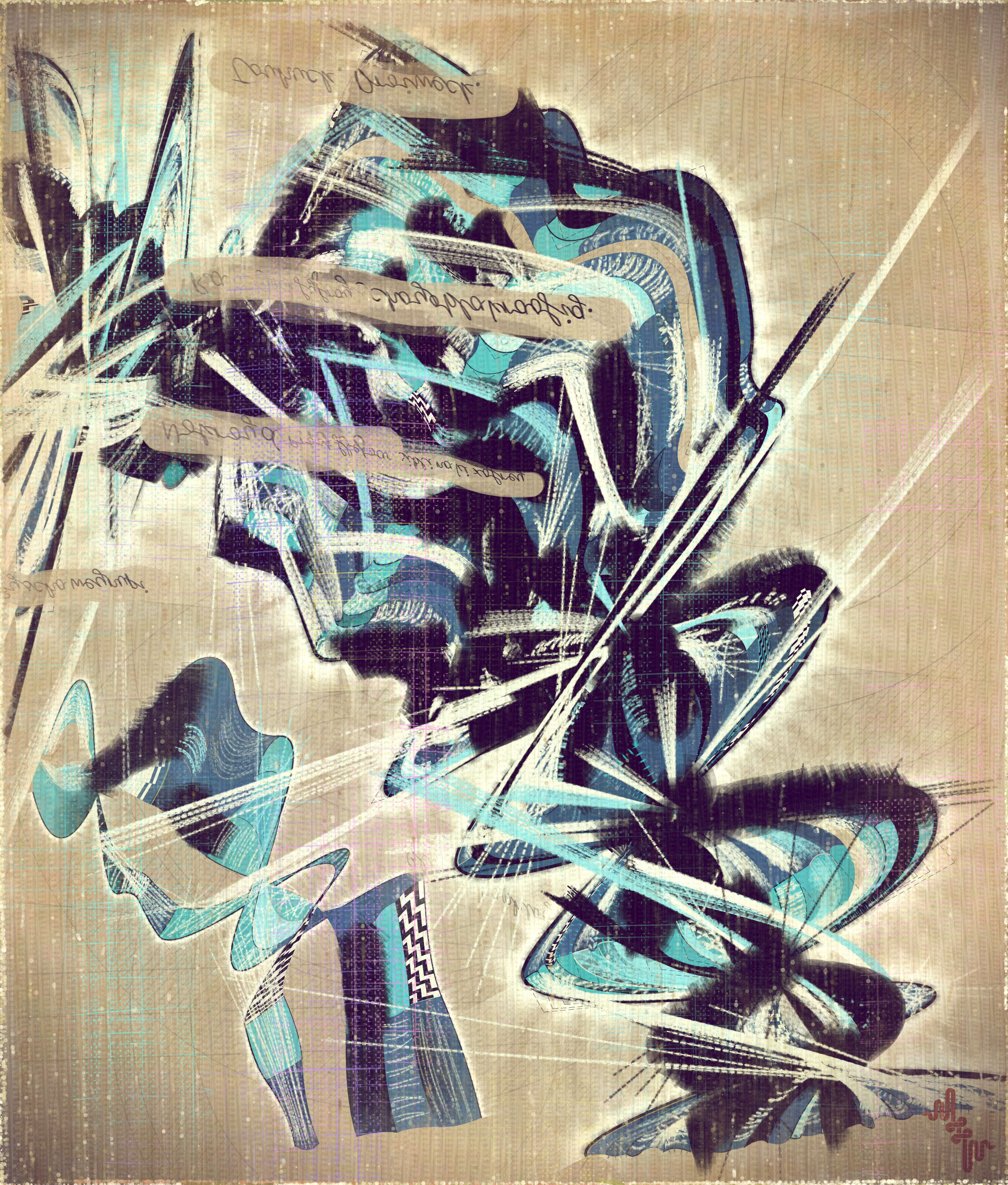 Amplitudes of Canvas #1000375