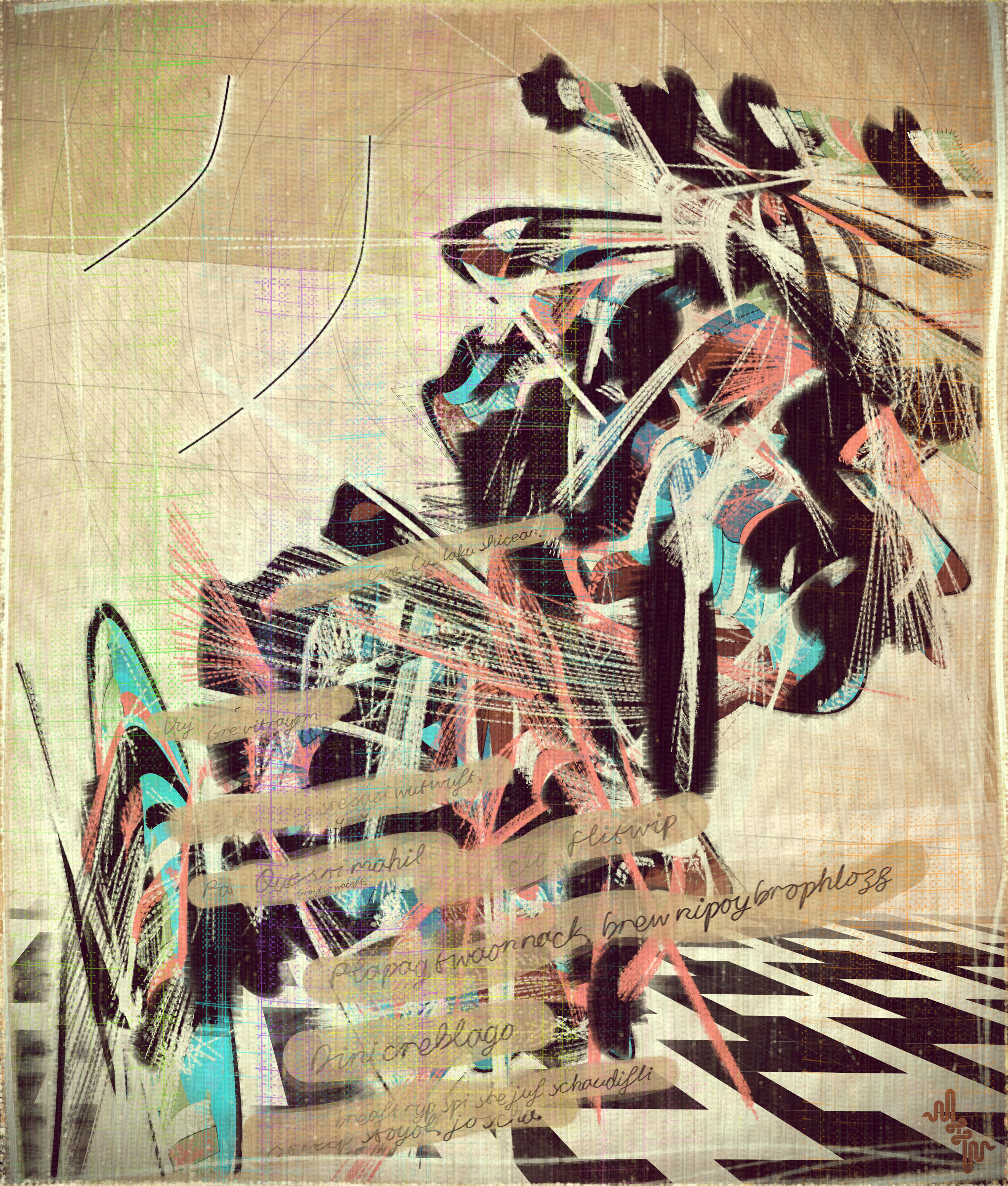 Amplitudes of Canvas #1000381