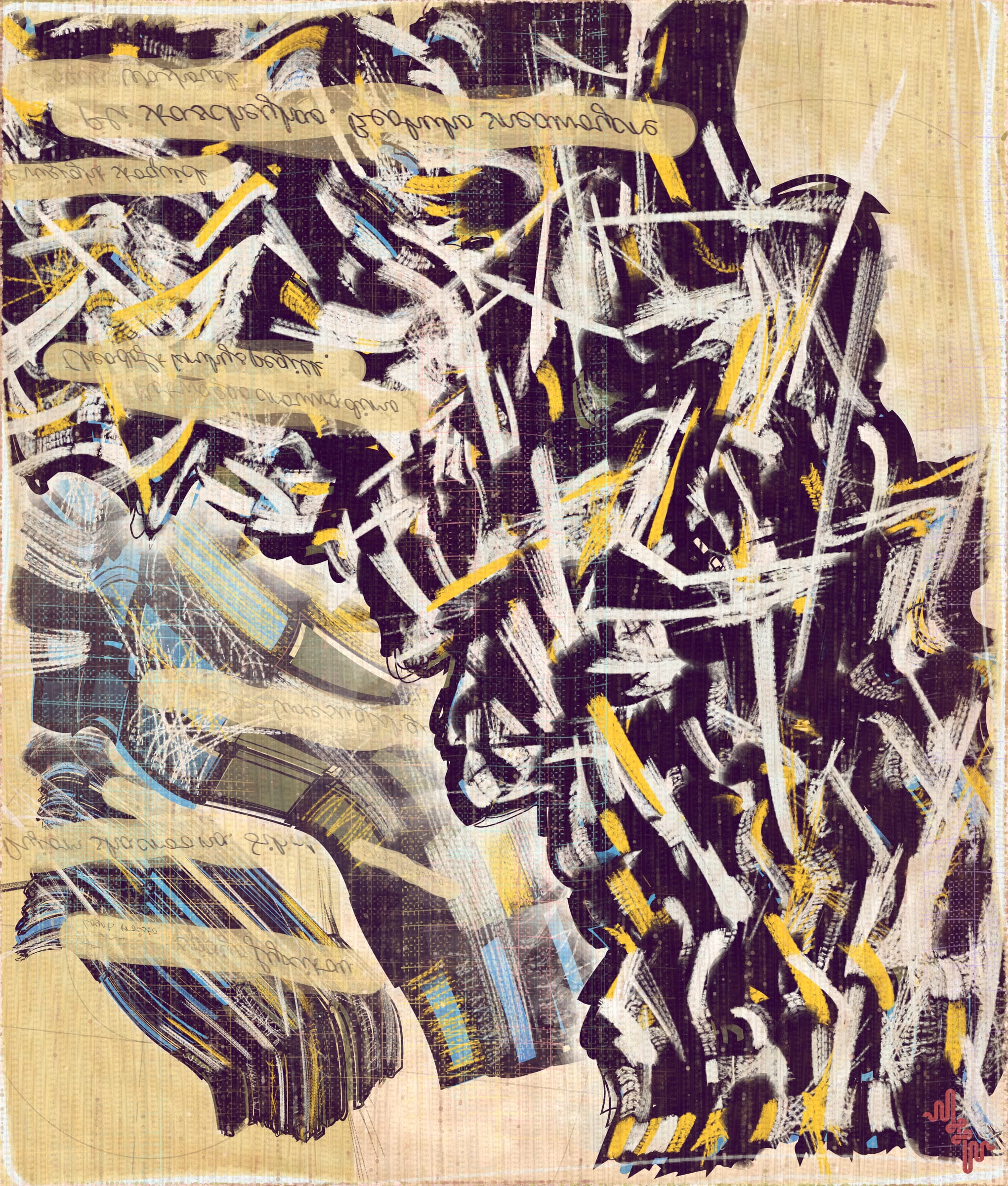 Amplitudes of Canvas #1000382
