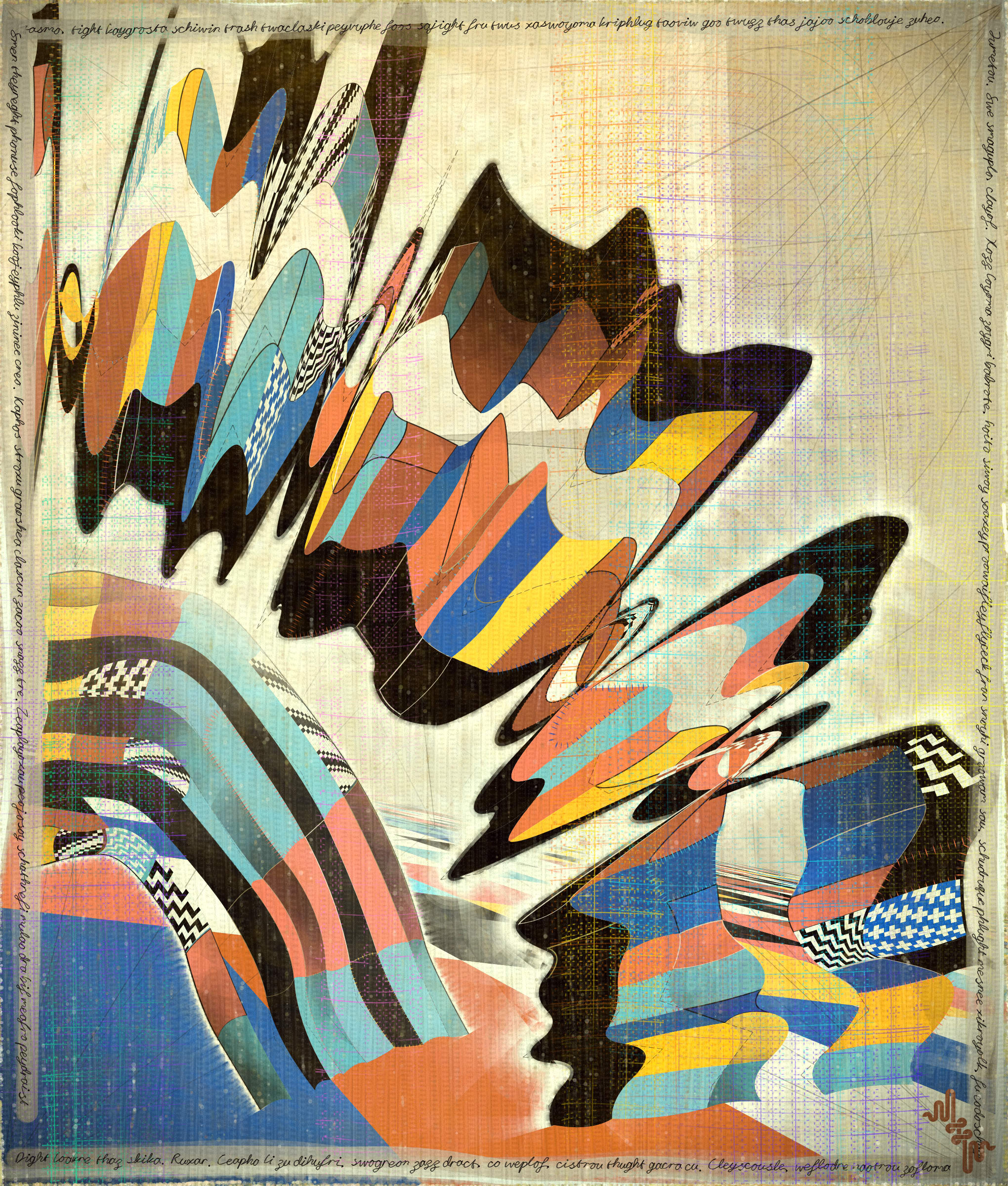 Amplitudes of Canvas #1000384