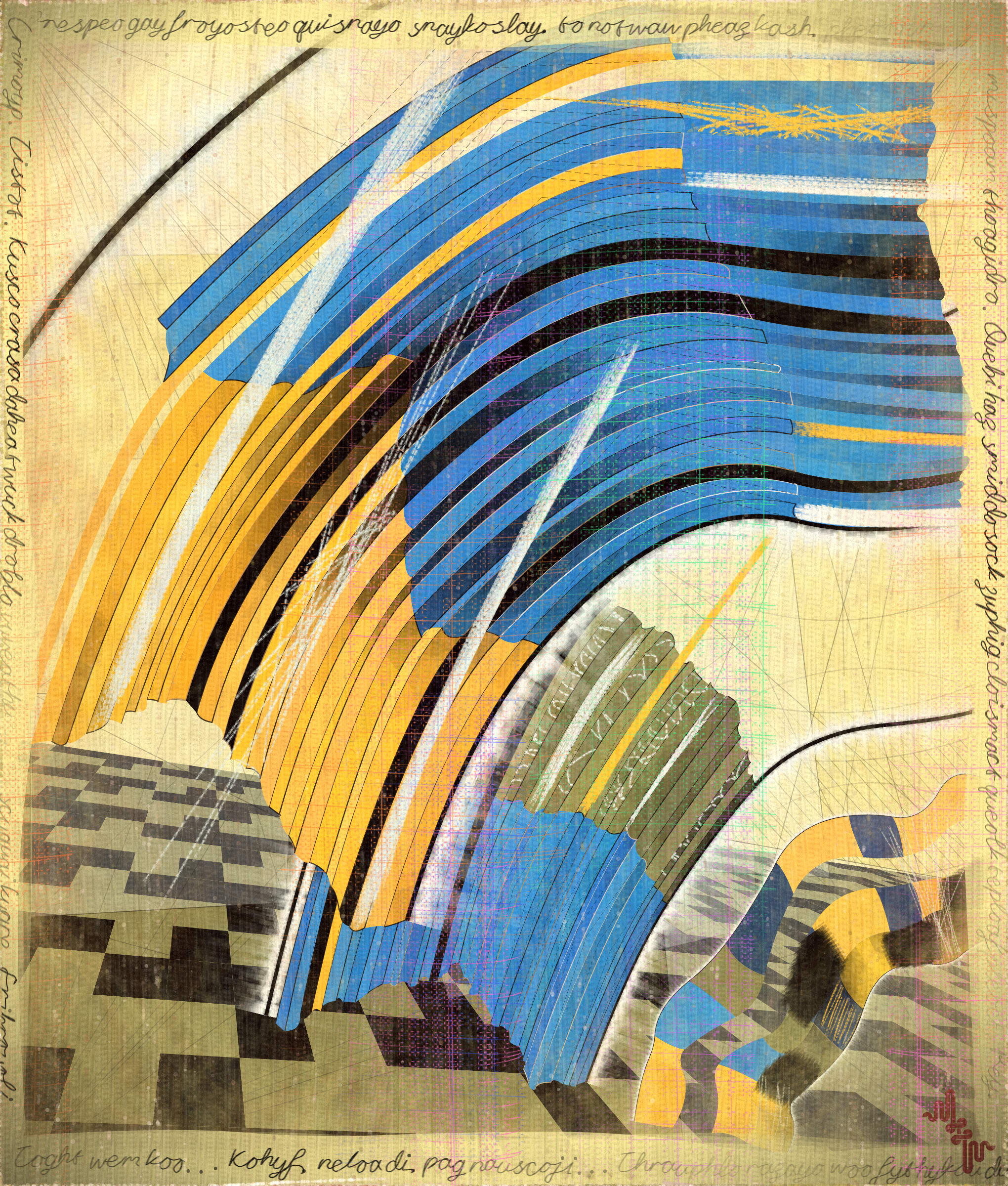 Amplitudes of Canvas #1000386