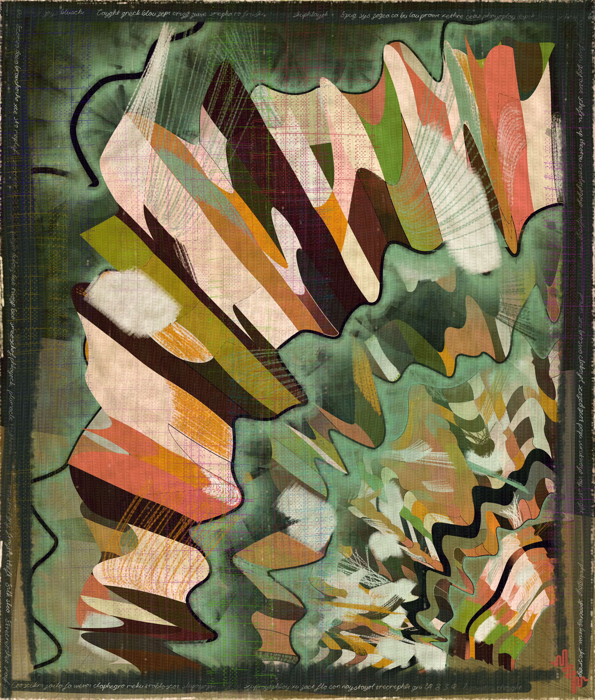 Amplitudes of Canvas #1000387