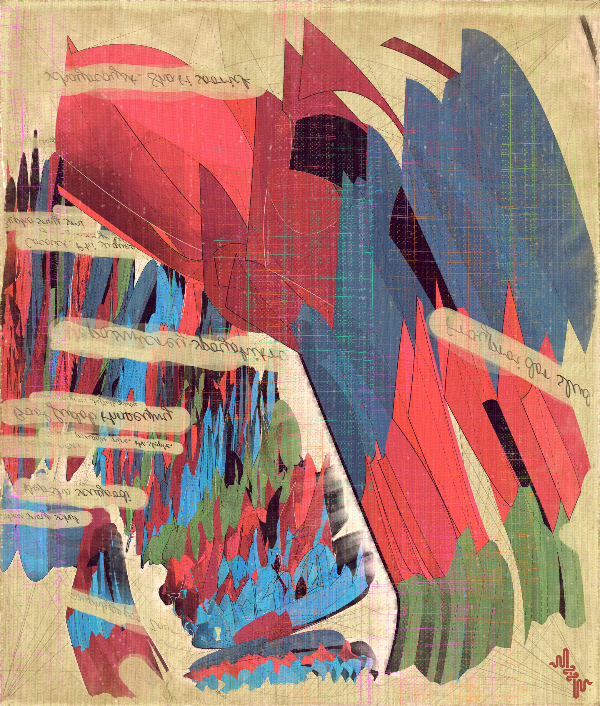Amplitudes of Canvas #1000394