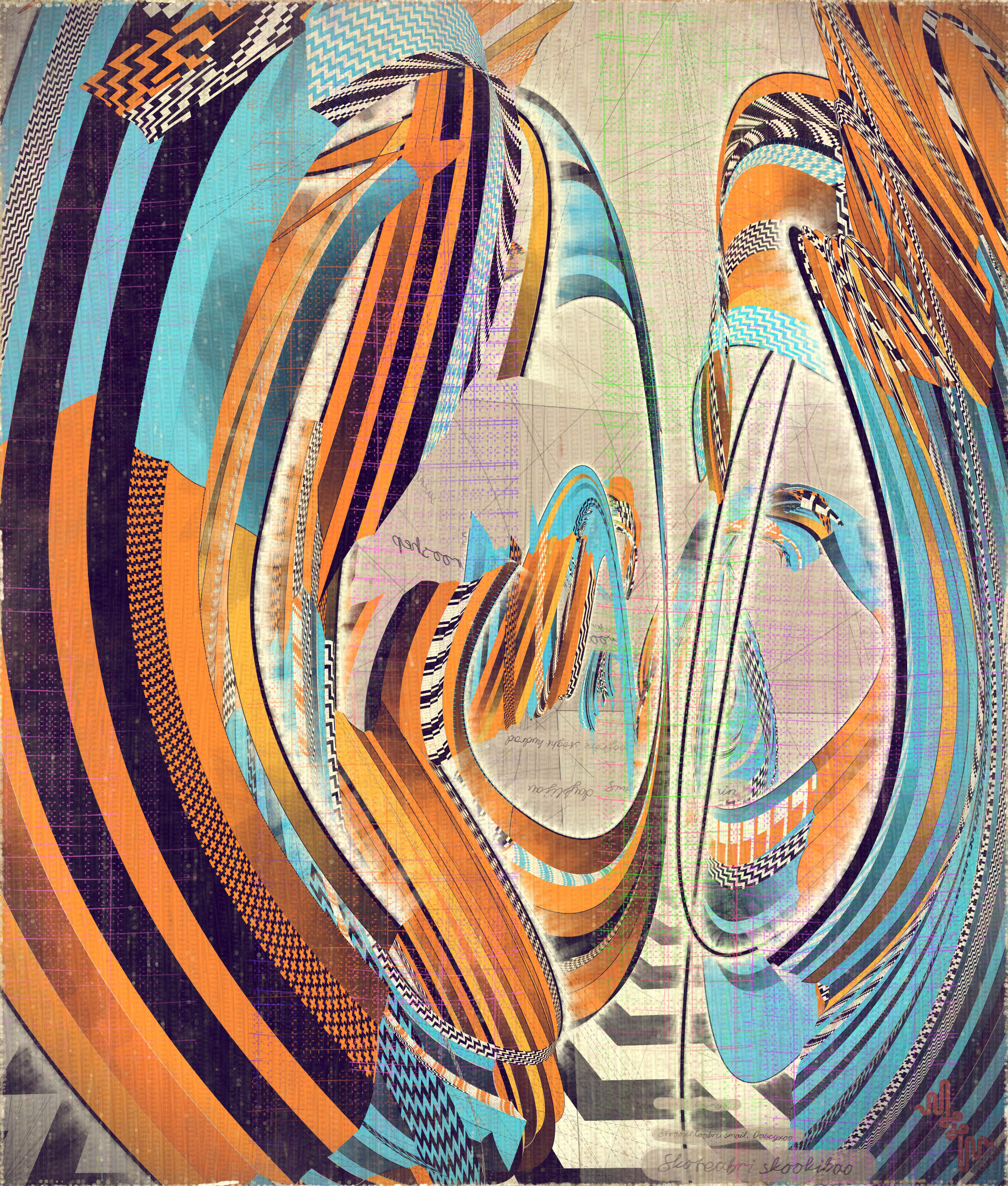 Amplitudes of Canvas #1000395