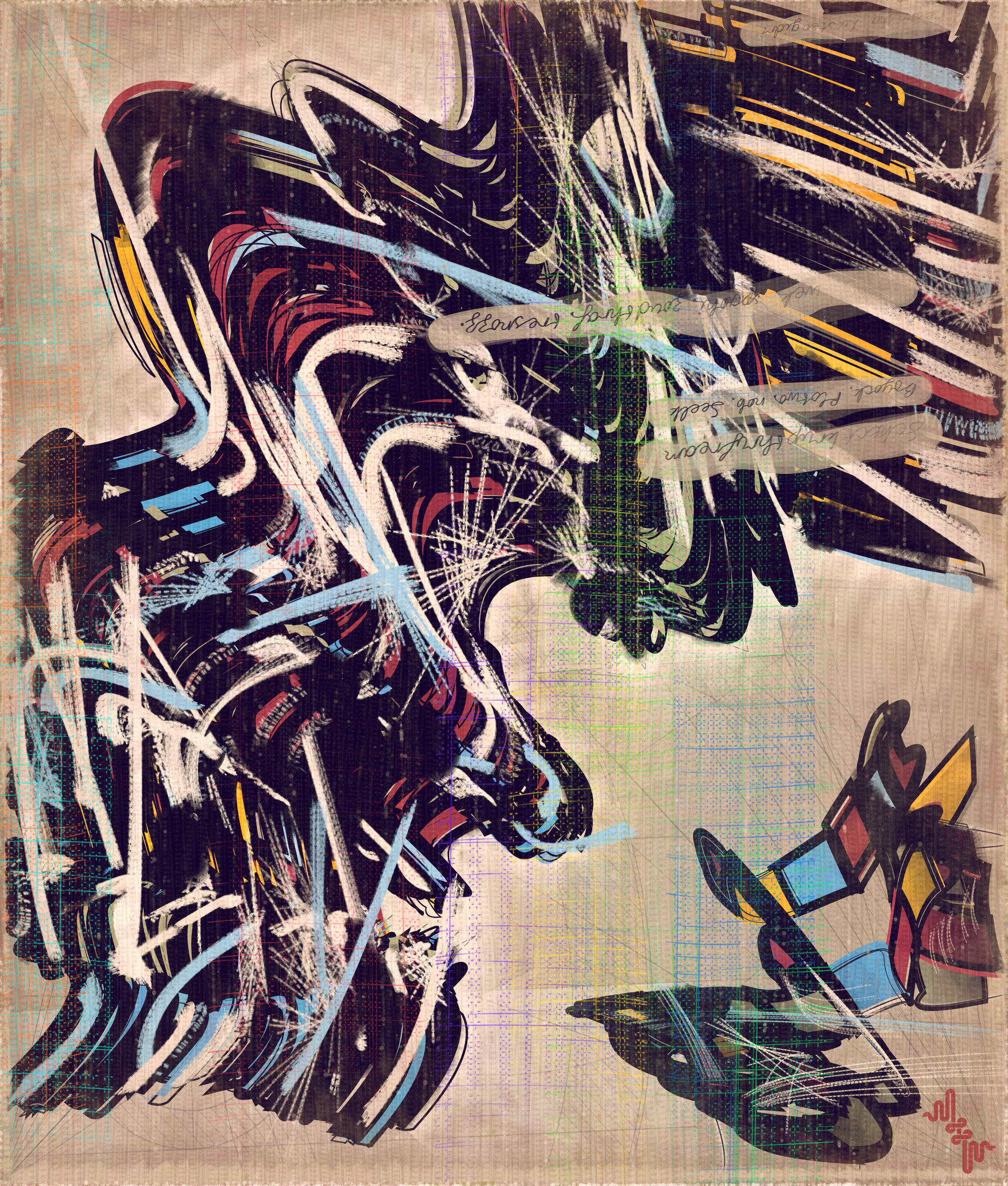 Amplitudes of Canvas #1000397