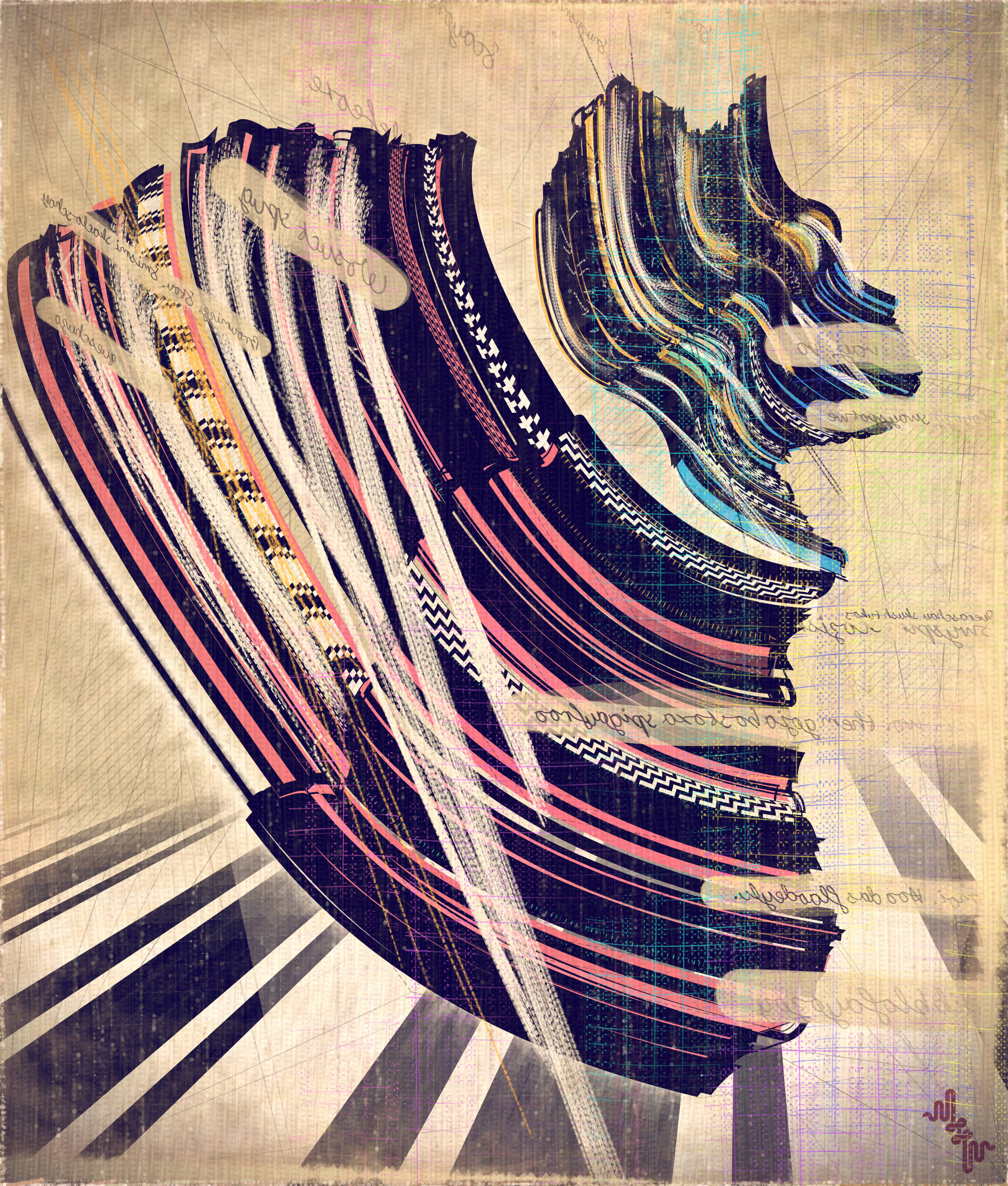 Amplitudes of Canvas #1000398