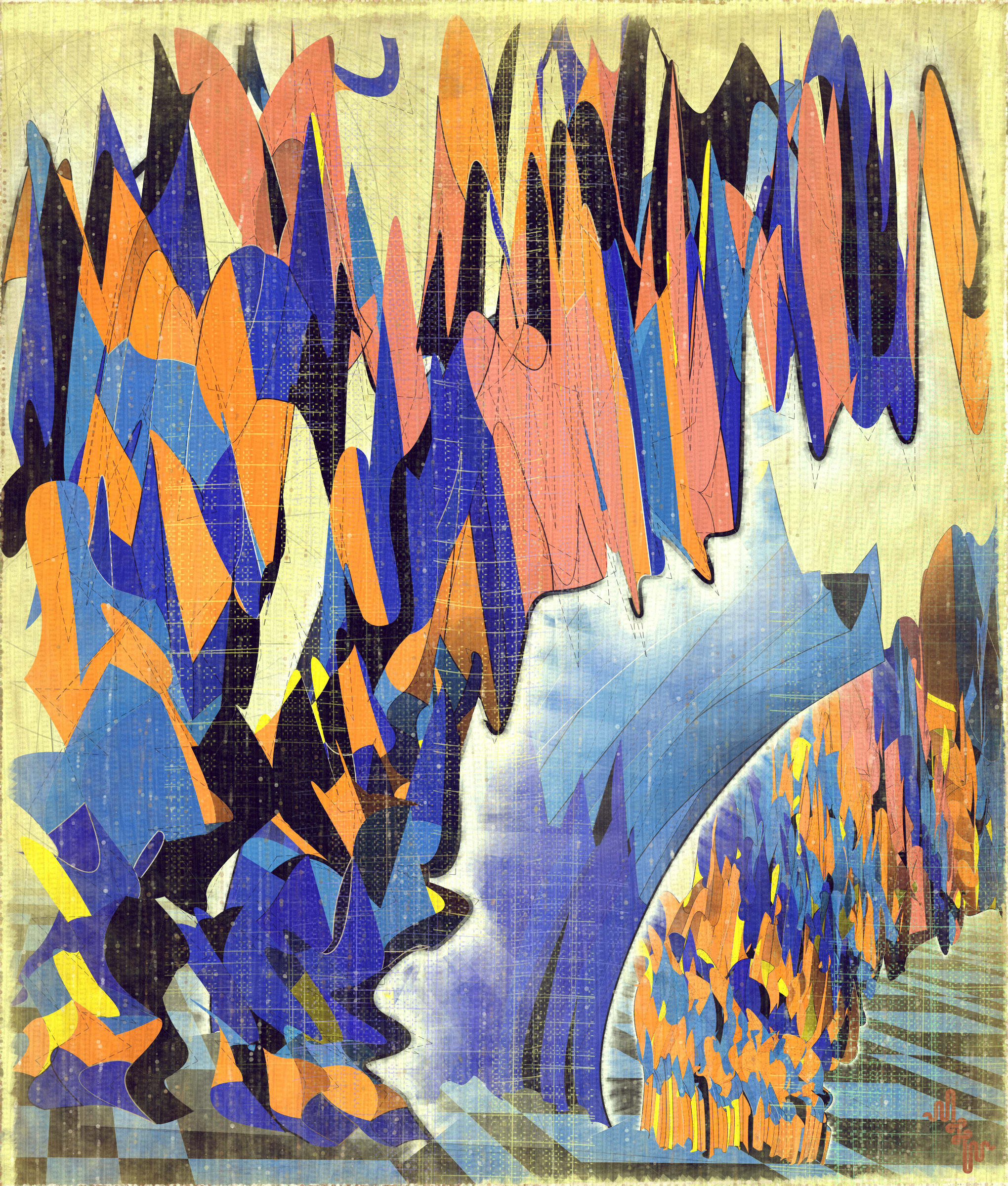 Amplitudes of Canvas #1000399