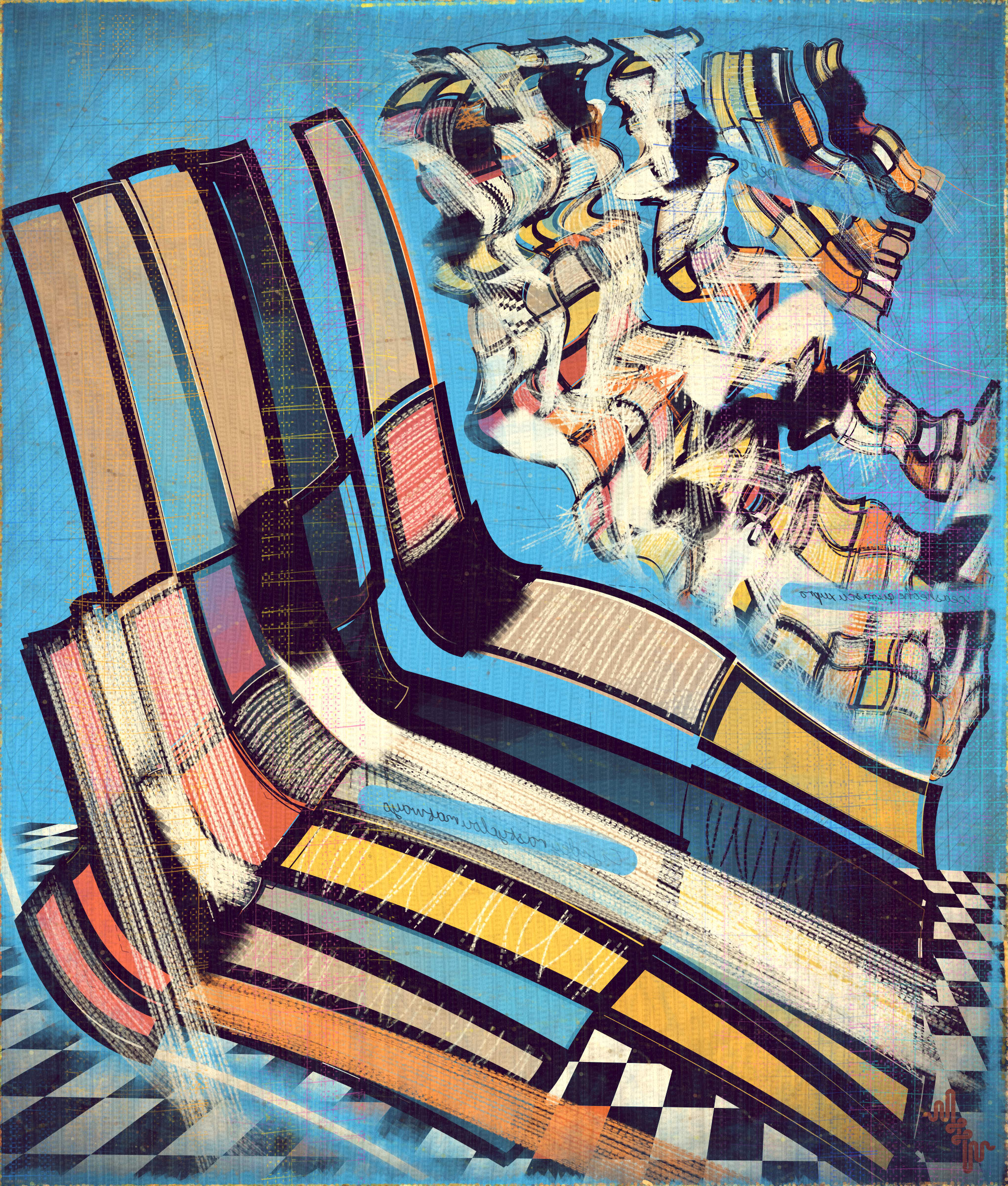 Amplitudes of Canvas #1000403