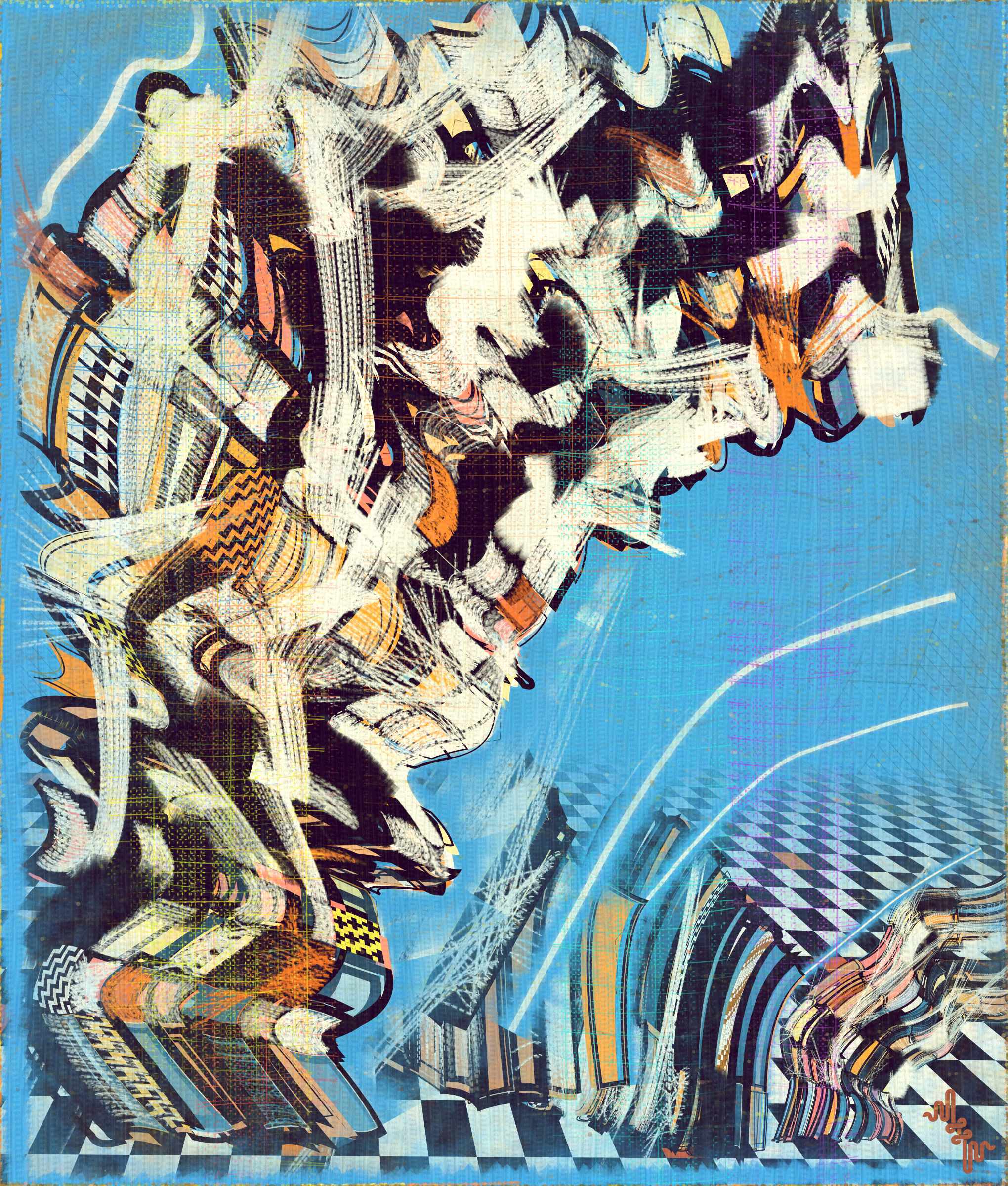Amplitudes of Canvas #1000408