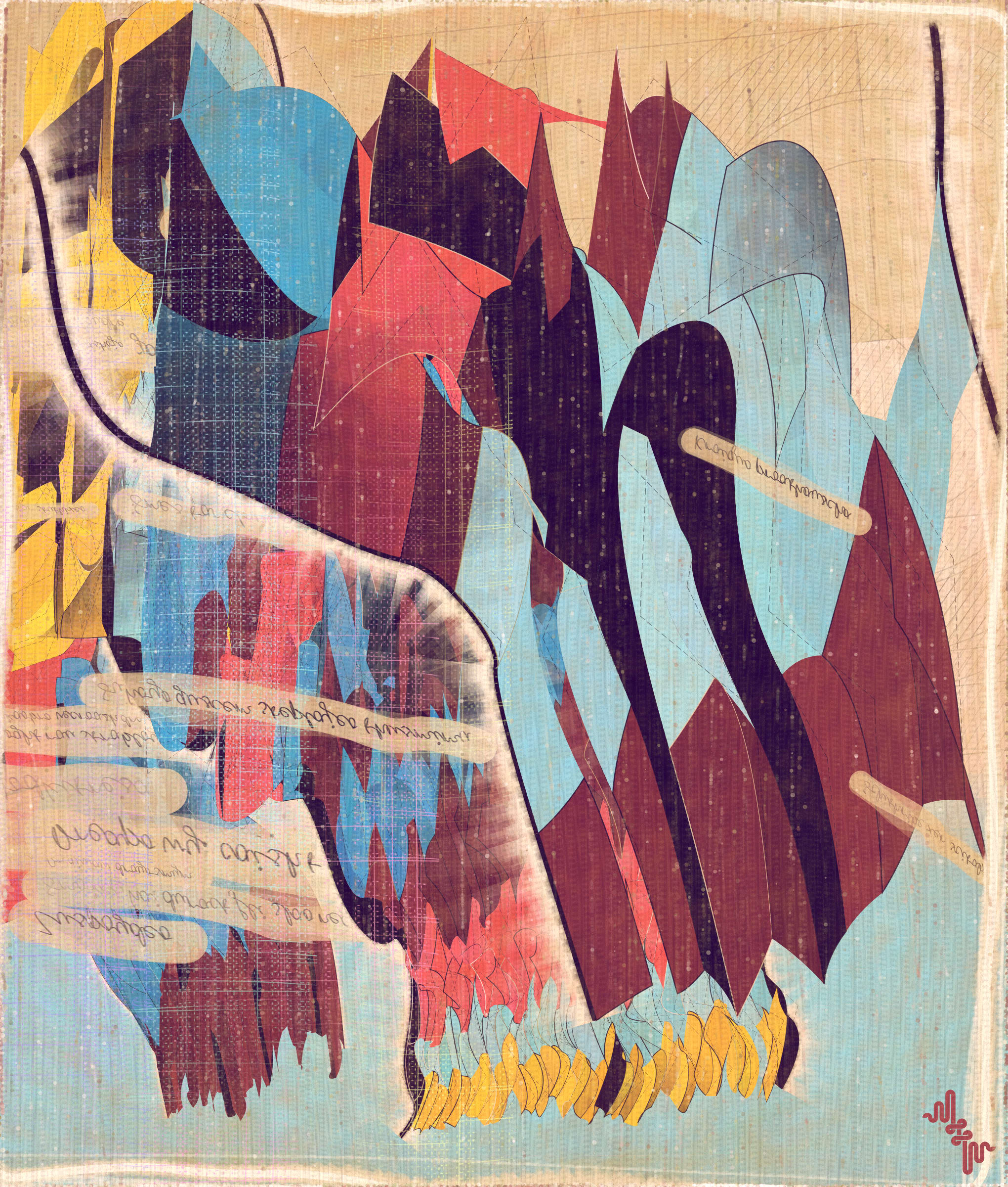 Amplitudes of Canvas #1000410