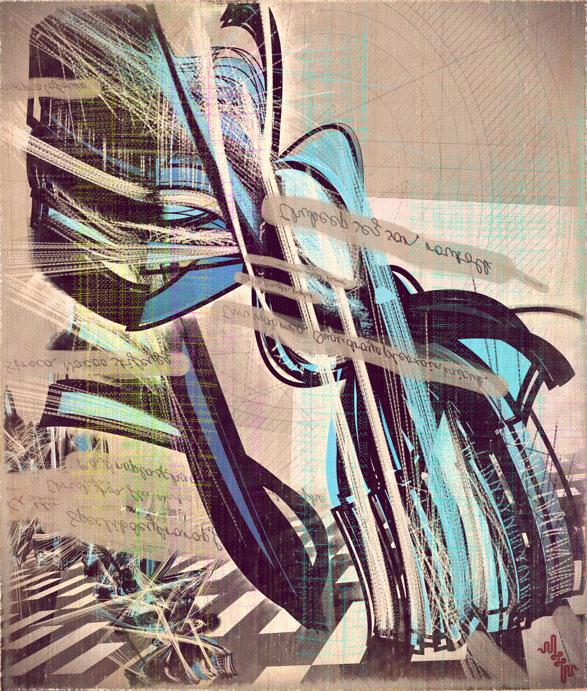 Amplitudes of Canvas #1000411