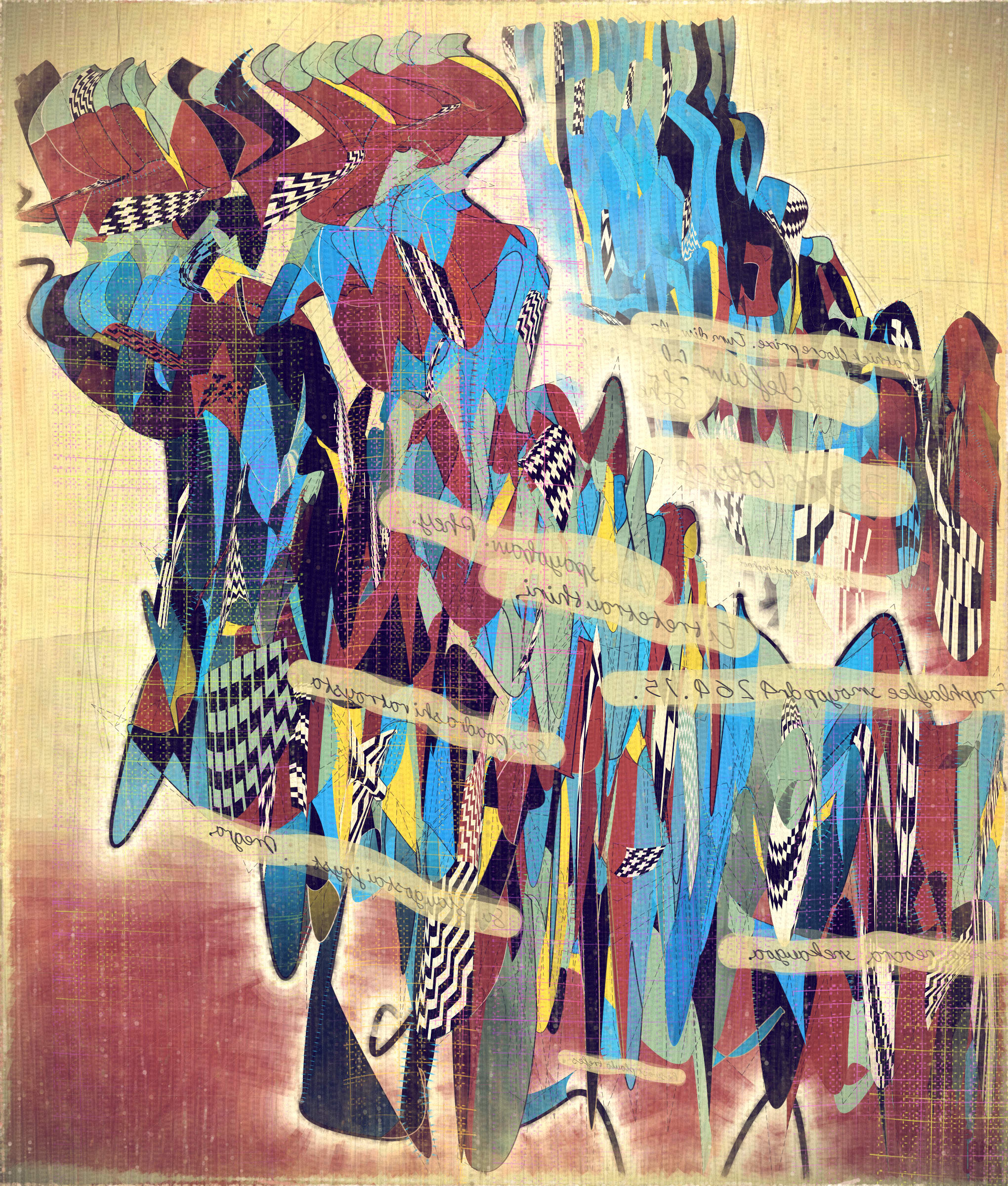 Amplitudes of Canvas #1000412