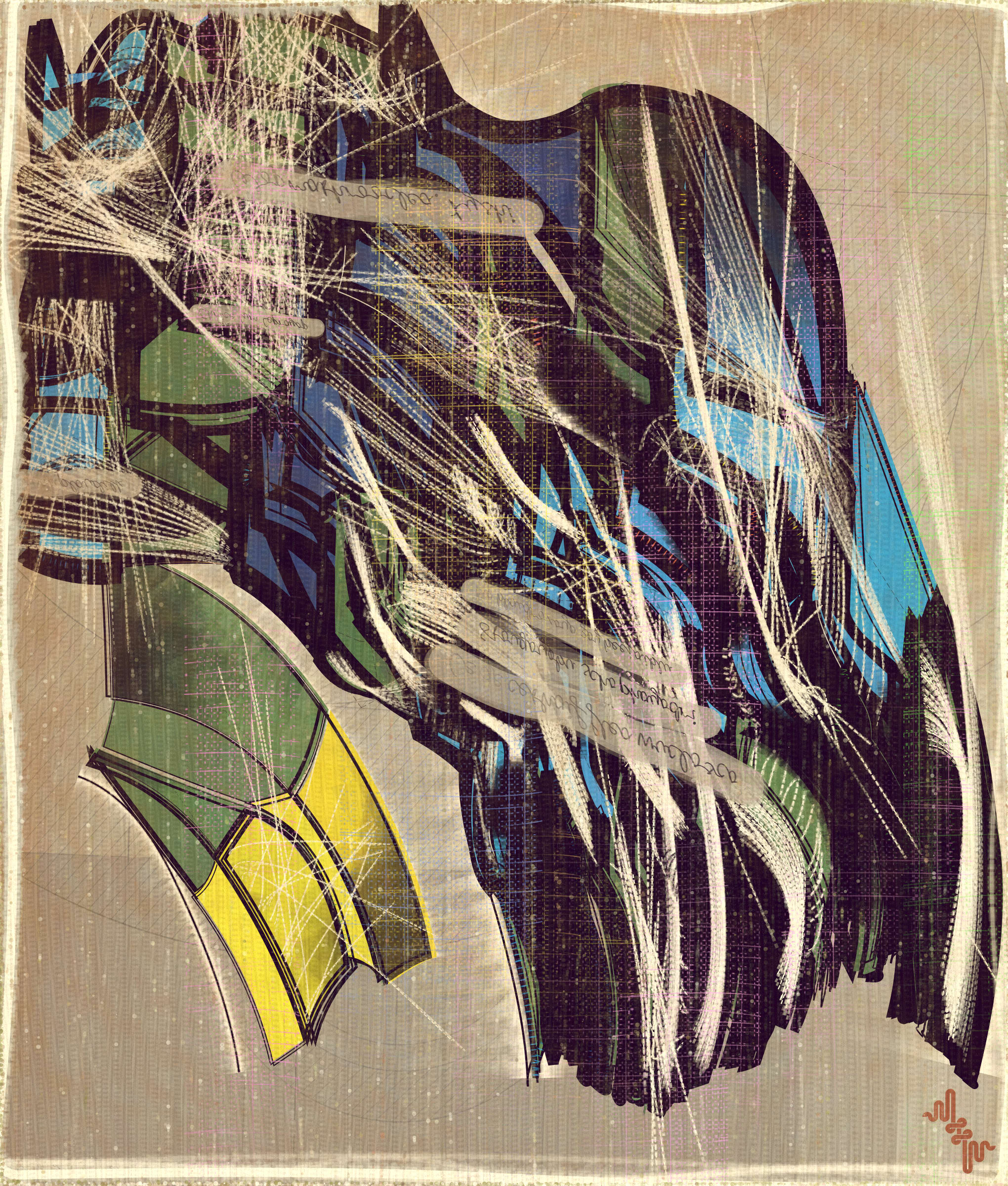 Amplitudes of Canvas #1000413