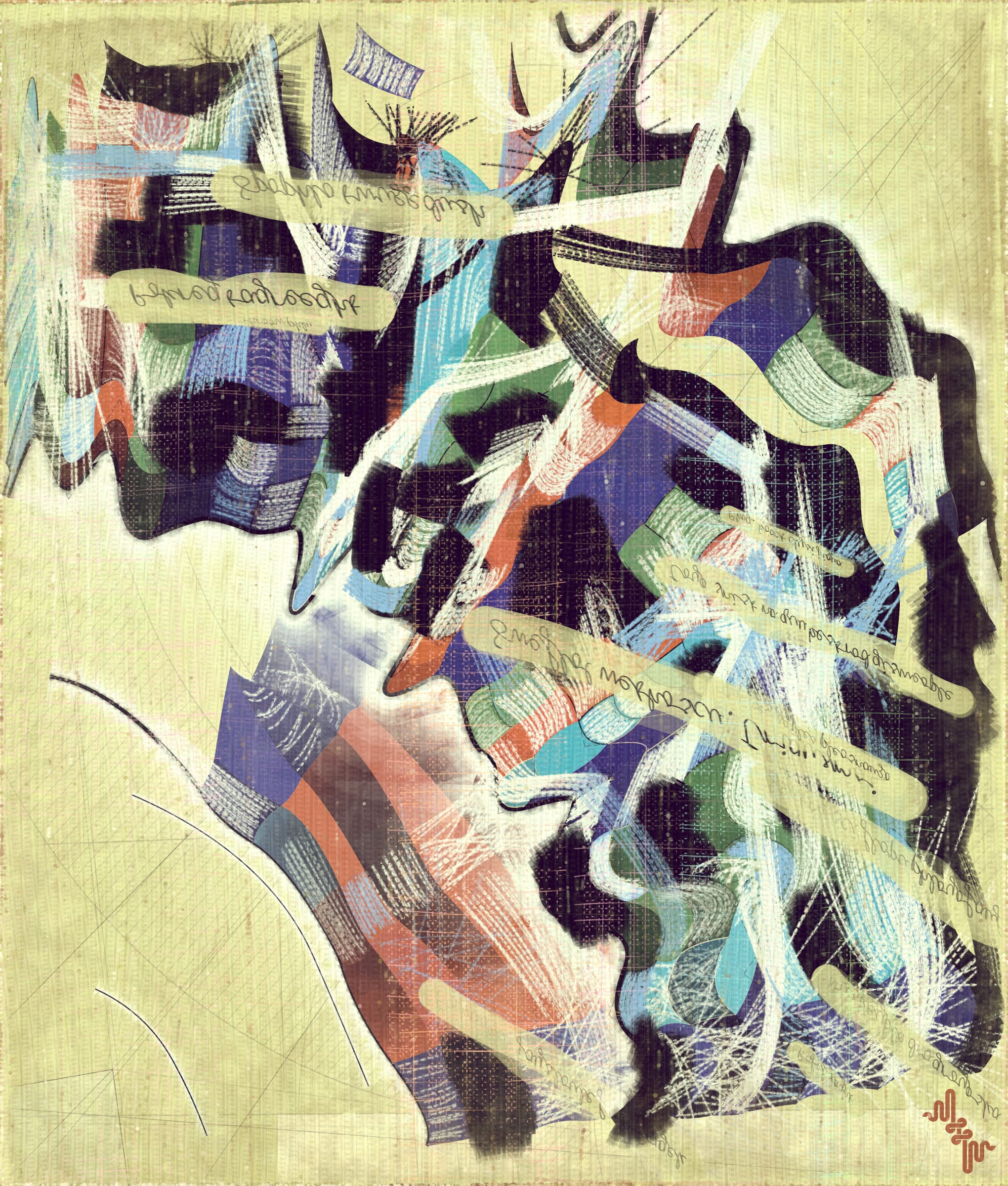 Amplitudes of Canvas #1000416