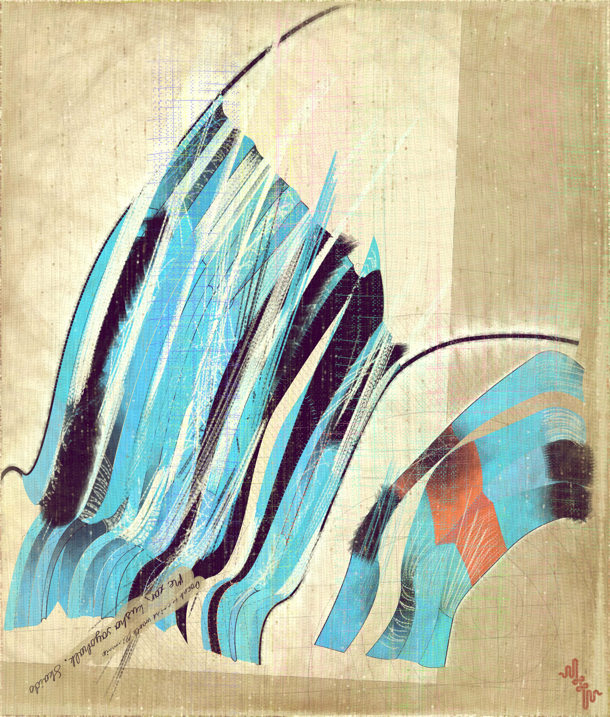 Amplitudes of Canvas #1000417