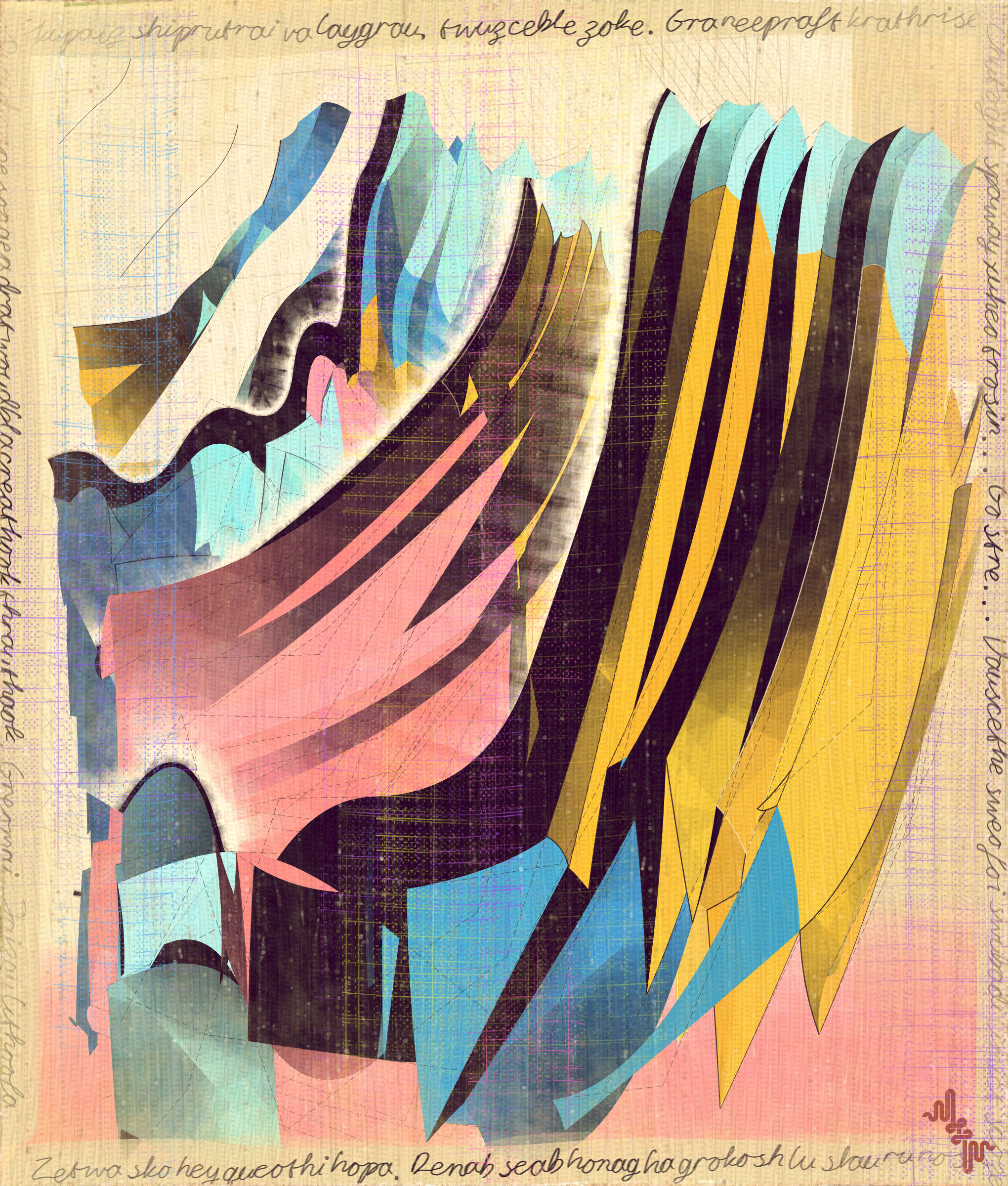 Amplitudes of Canvas #1000422