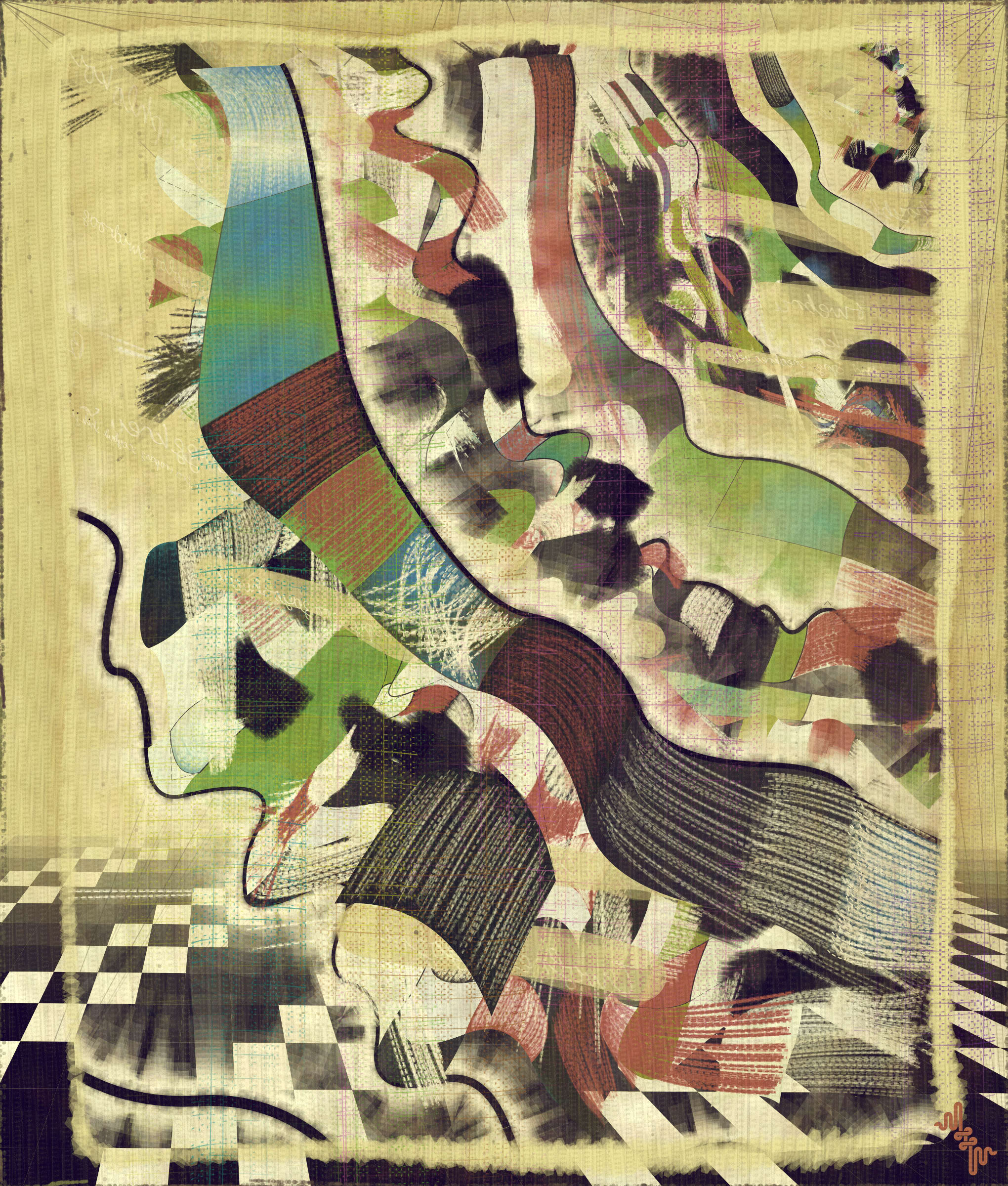 Amplitudes of Canvas #1000423