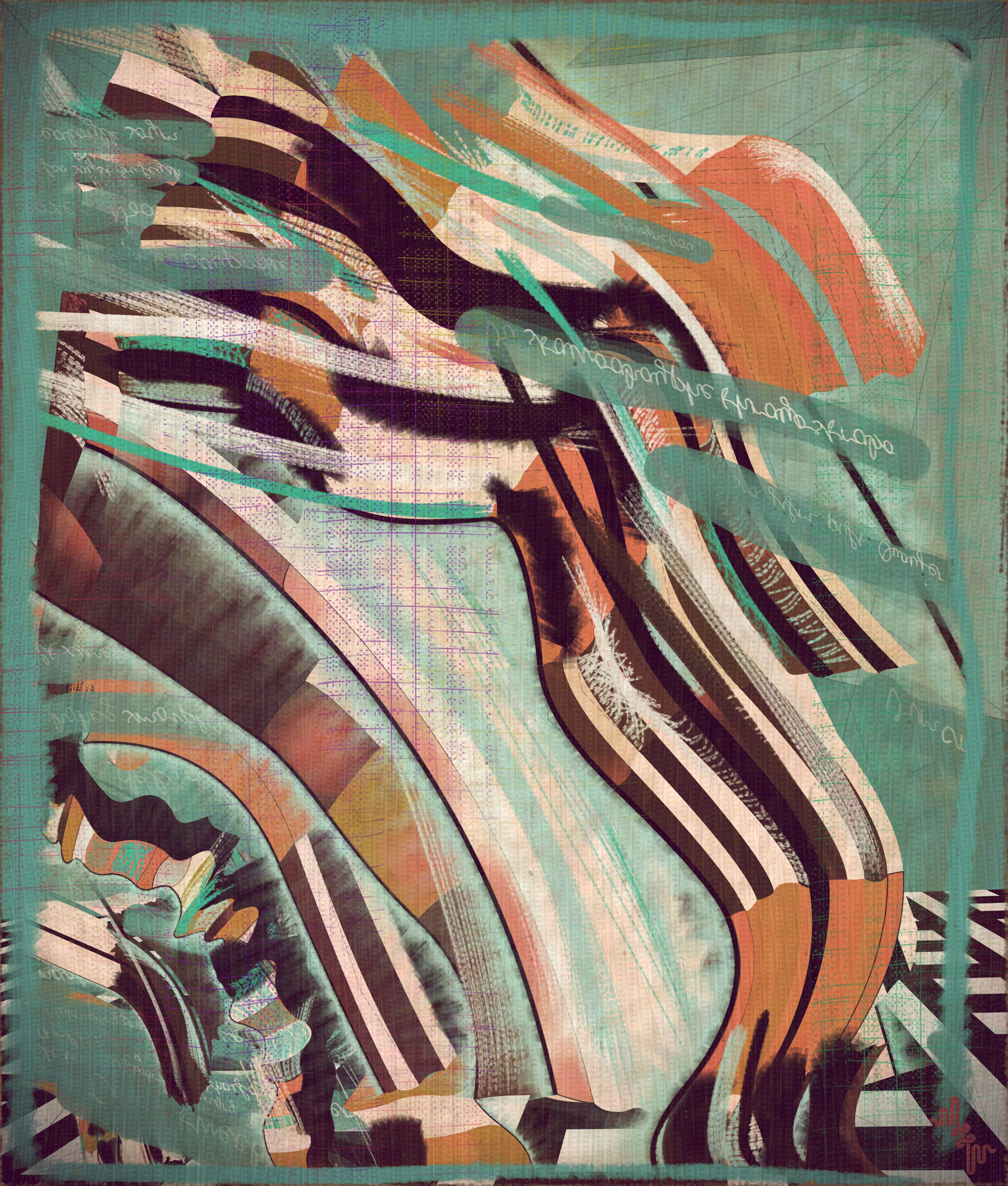Amplitudes of Canvas #1000428