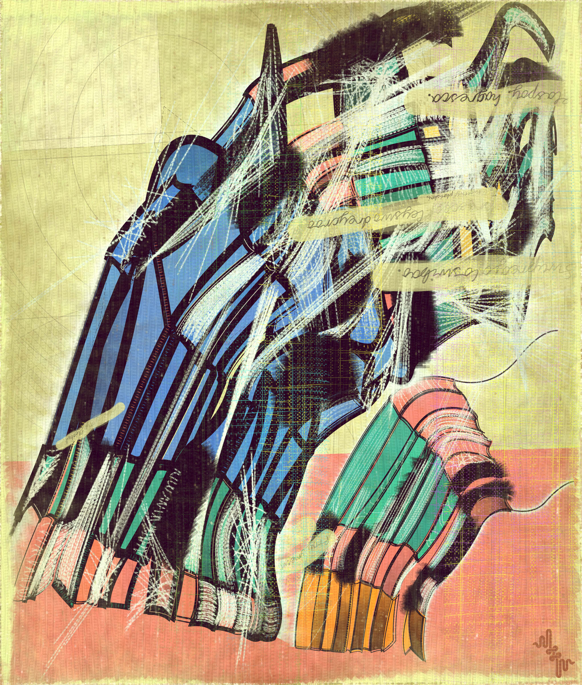 Amplitudes of Canvas #1000429