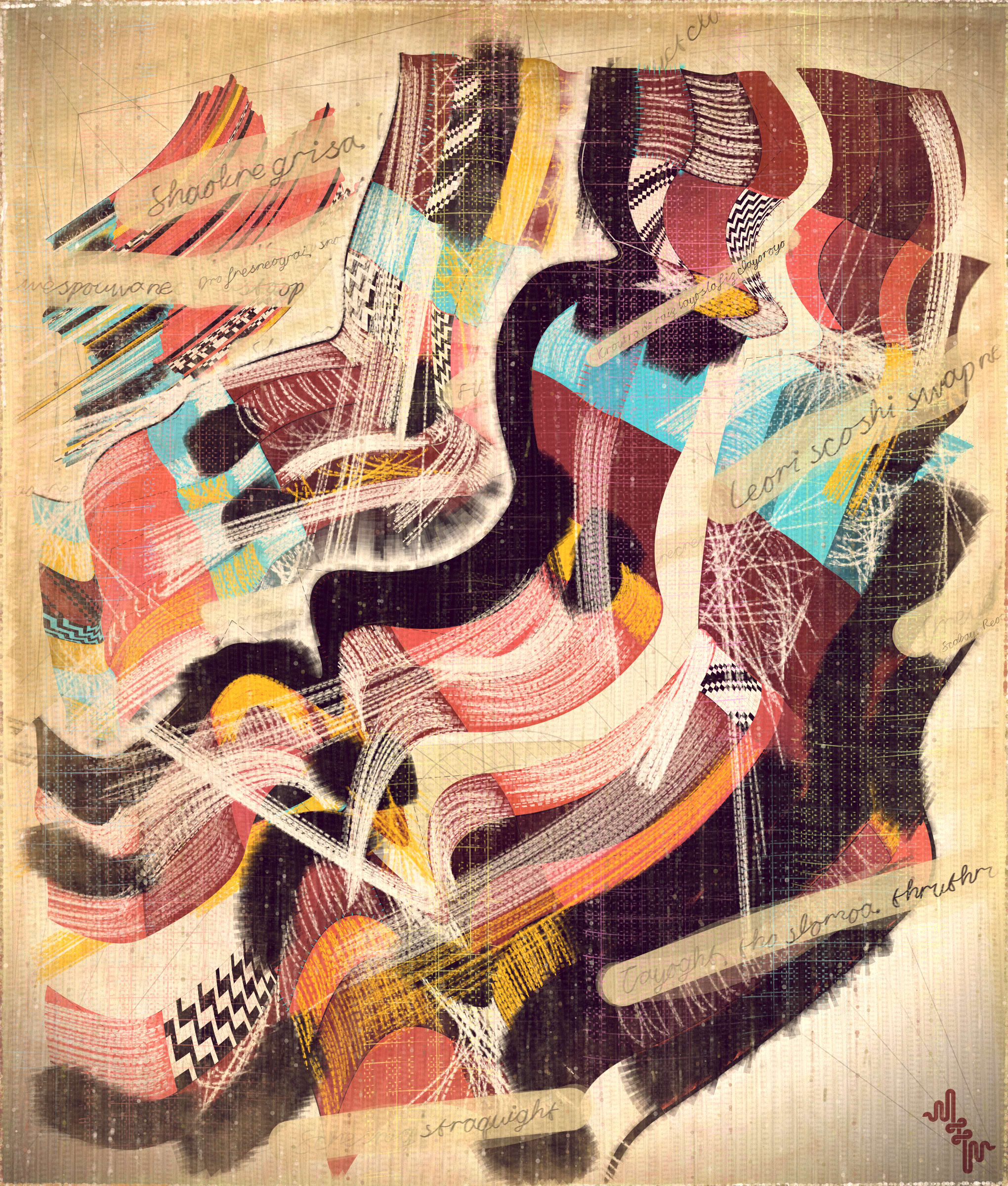 Amplitudes of Canvas #1000430