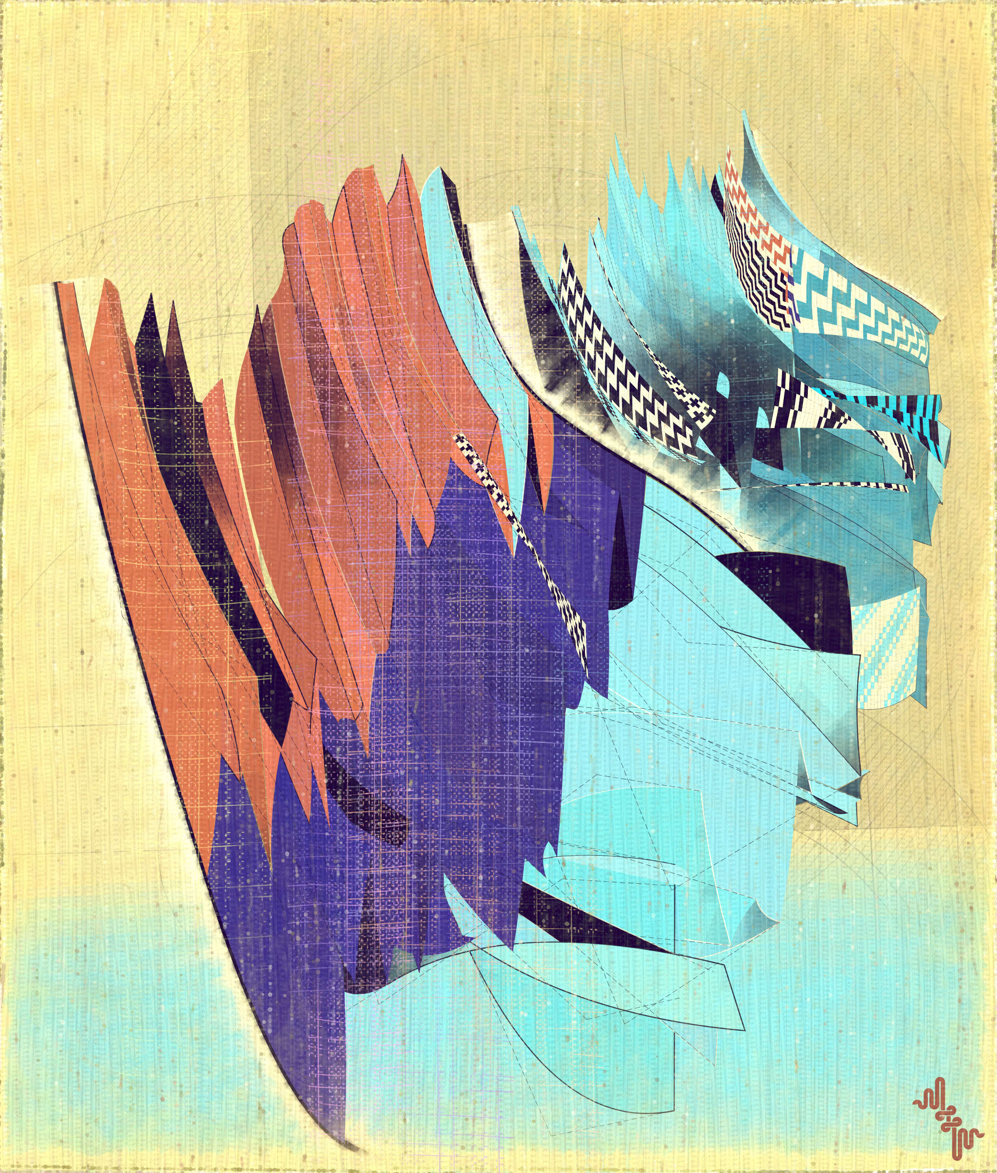 Amplitudes of Canvas #1000431