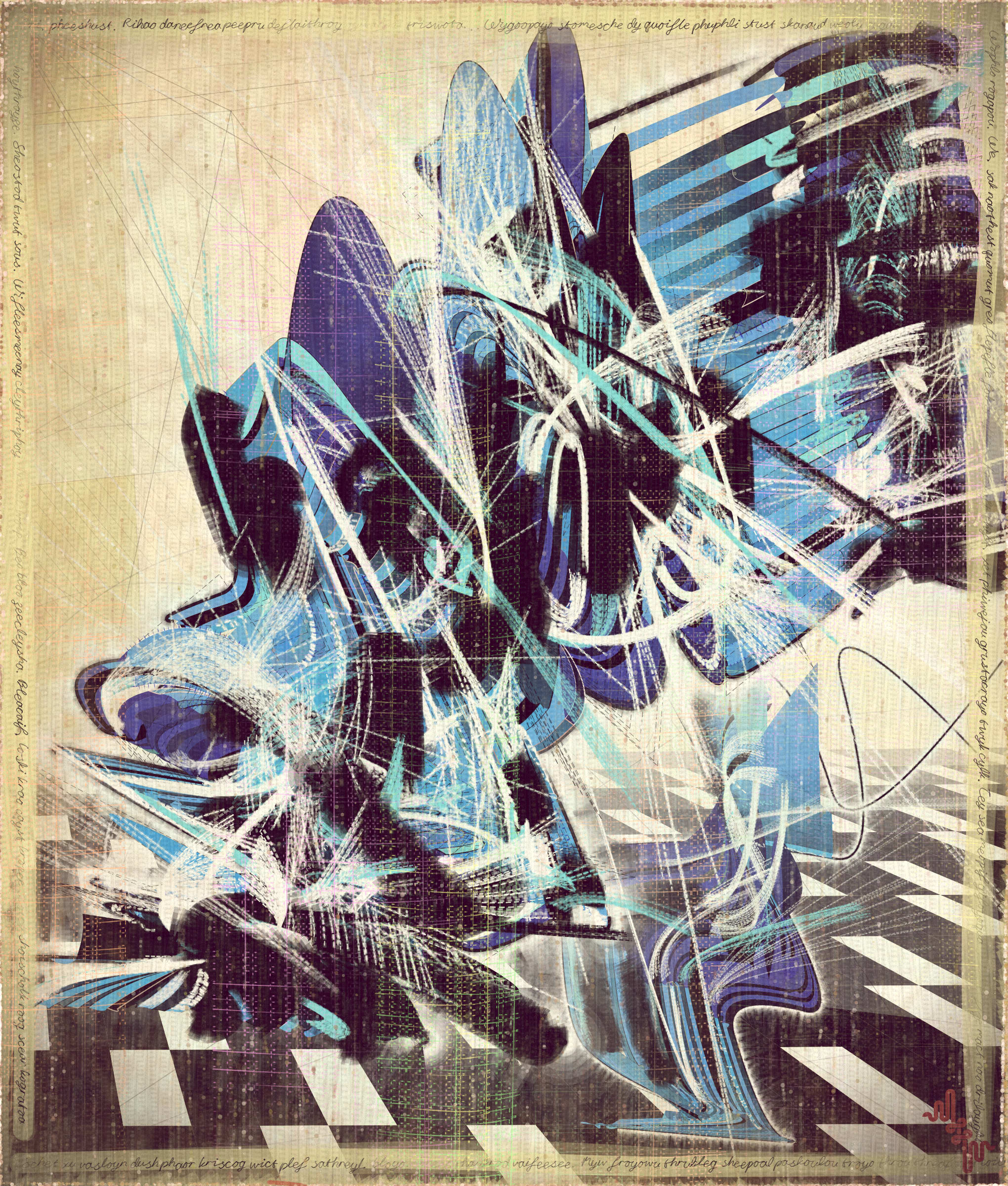 Amplitudes of Canvas #1000435