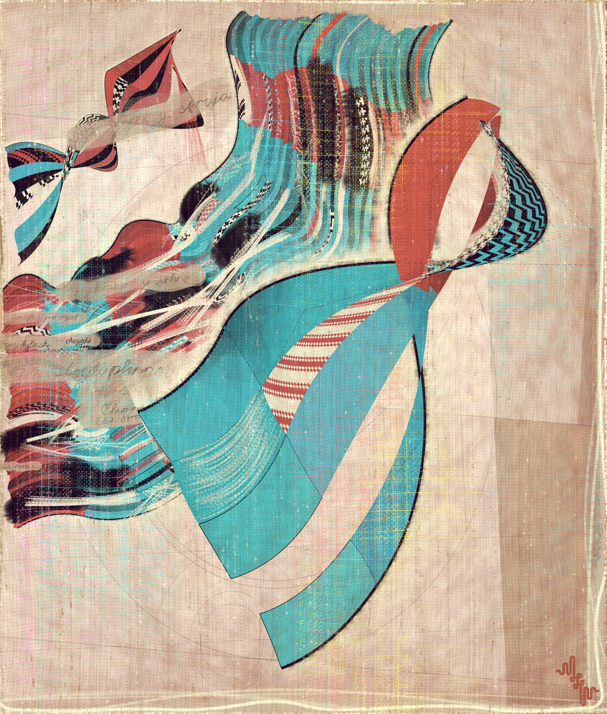 Amplitudes of Canvas #1000437