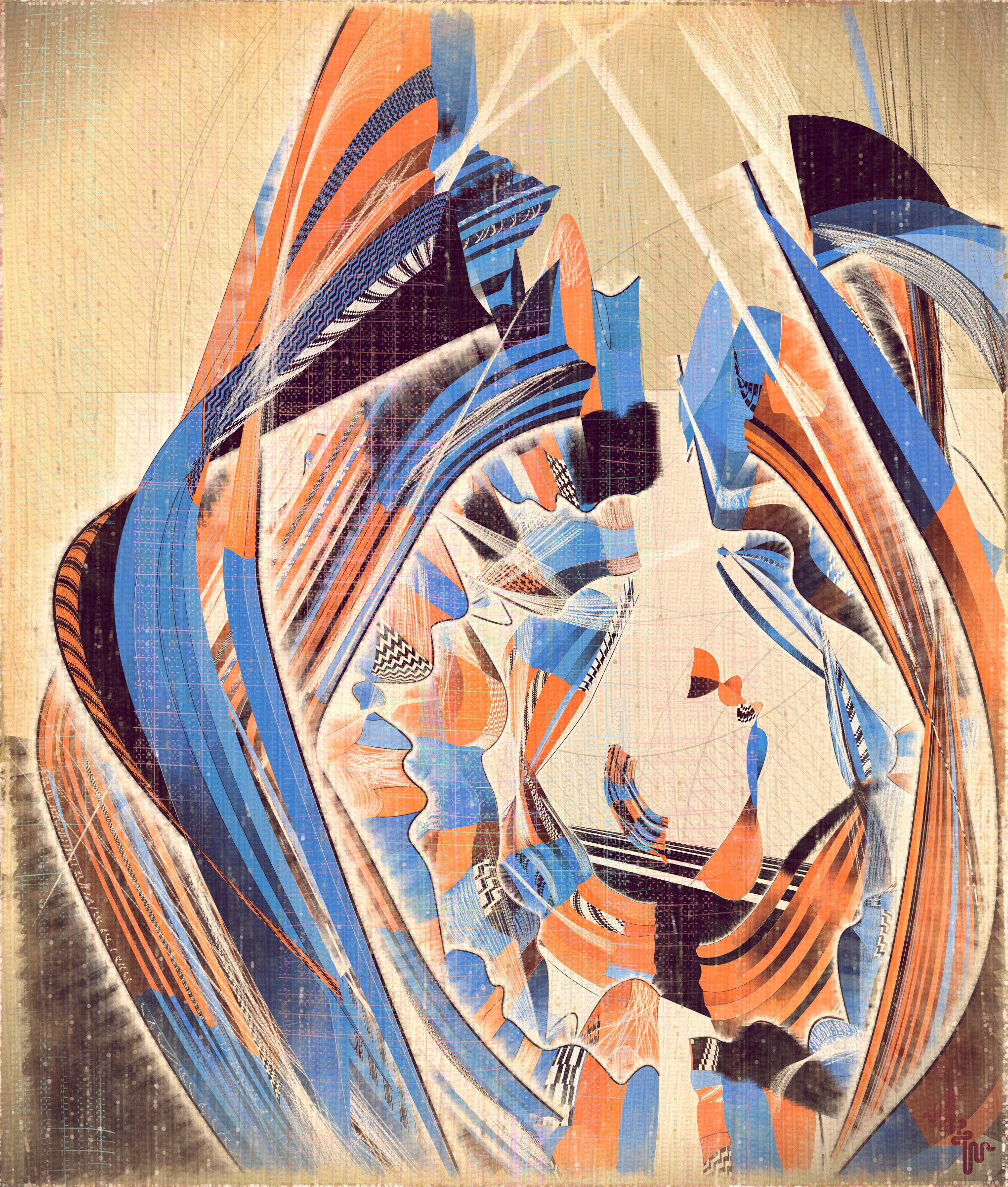 Amplitudes of Canvas #1000441