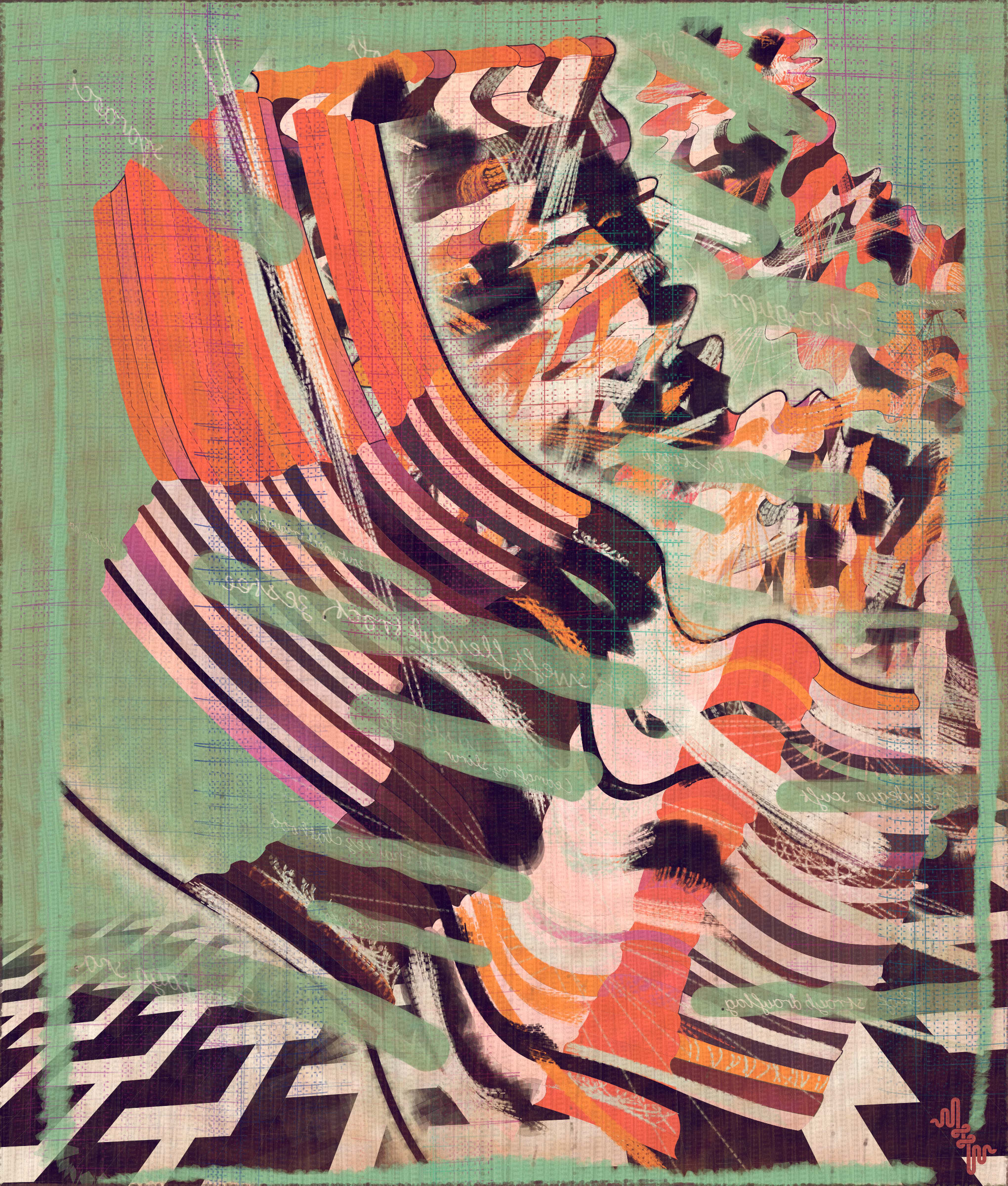 Amplitudes of Canvas #1000447