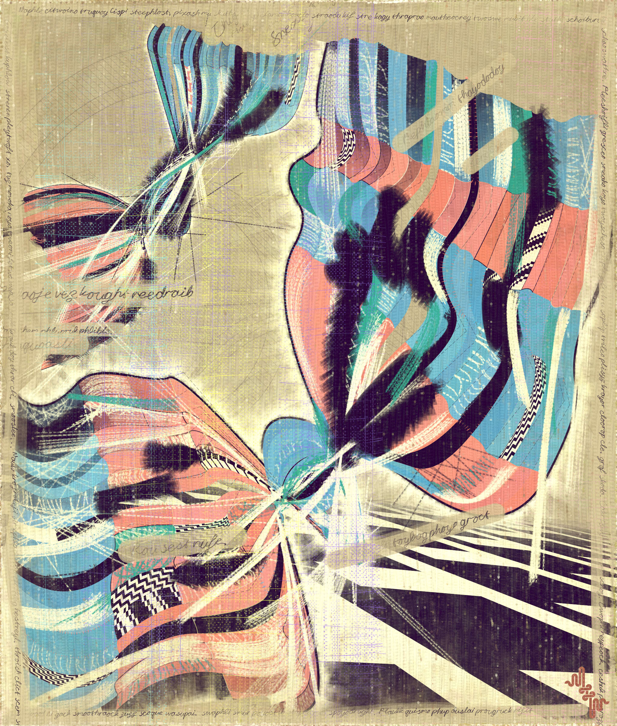 Amplitudes of Canvas #1000460