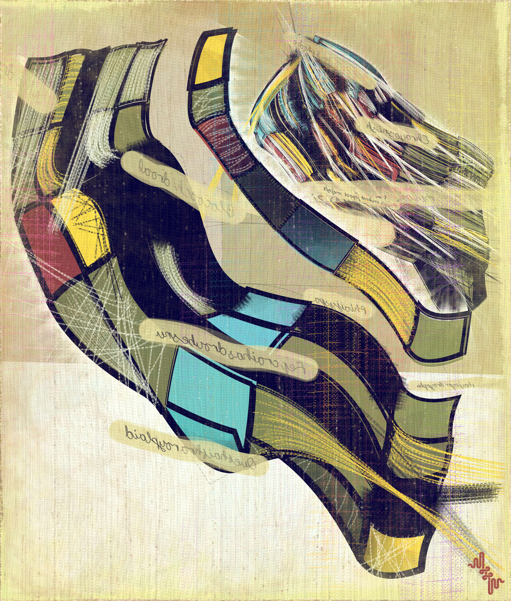 Amplitudes of Canvas #1000462