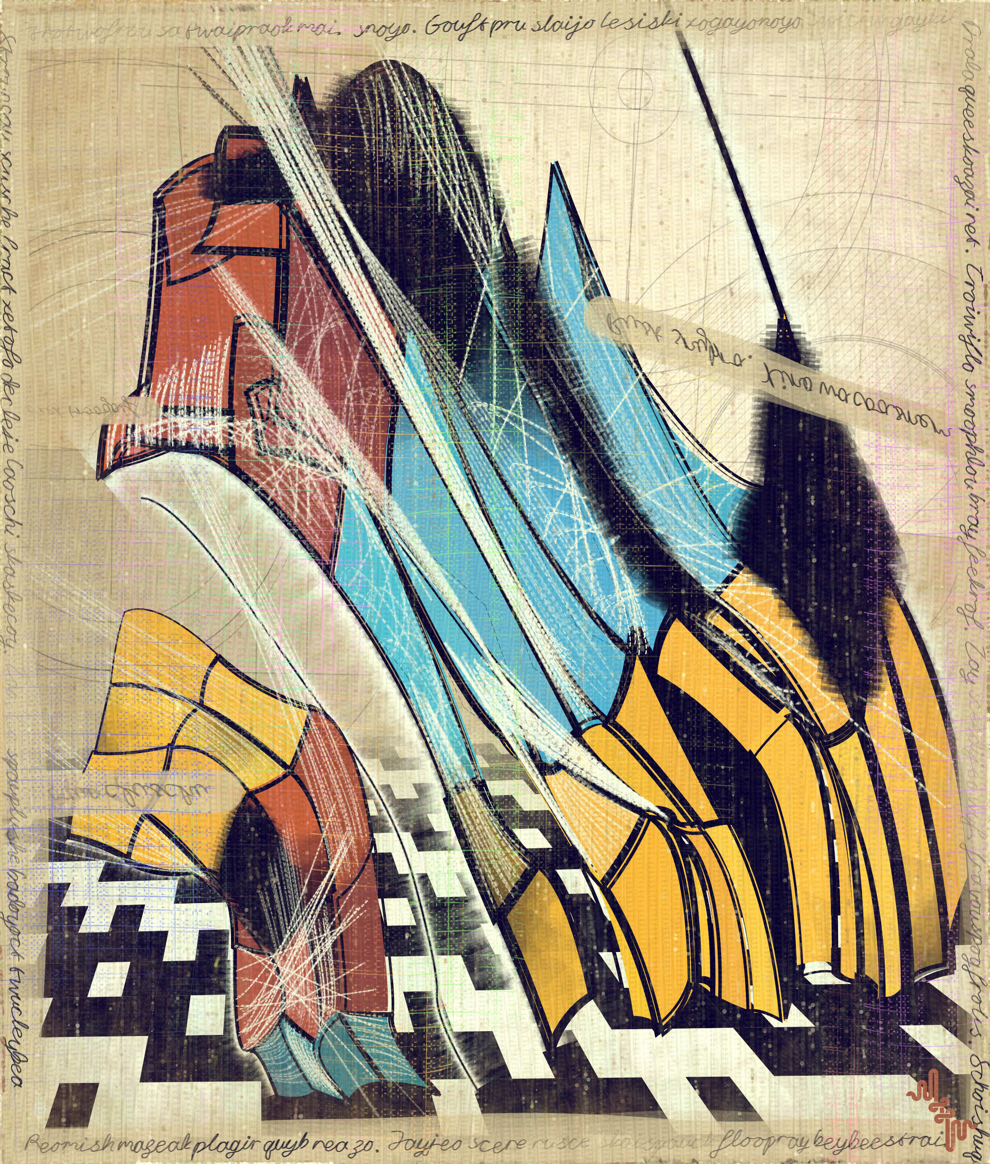 Amplitudes of Canvas #1000463