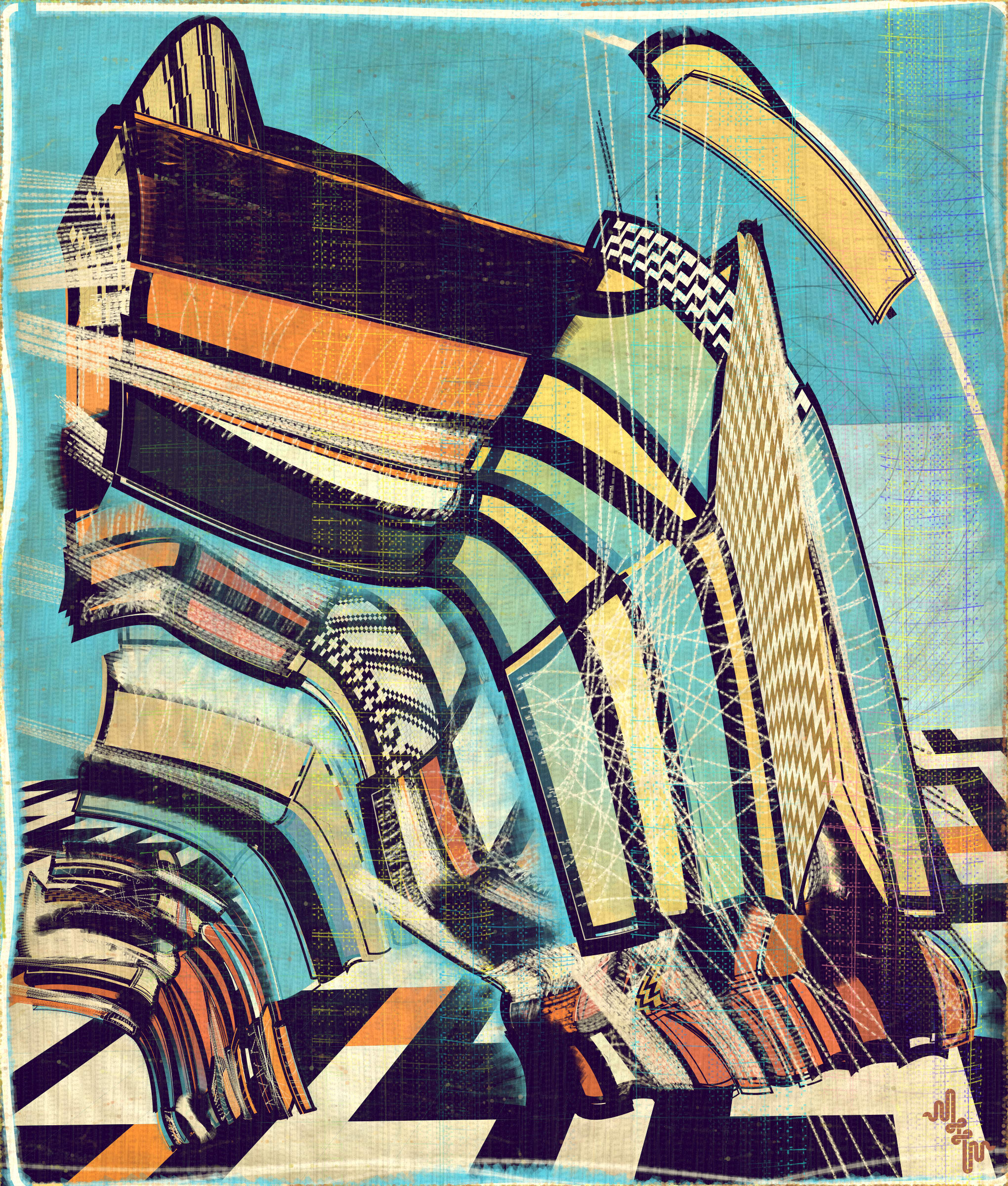 Amplitudes of Canvas #1000467